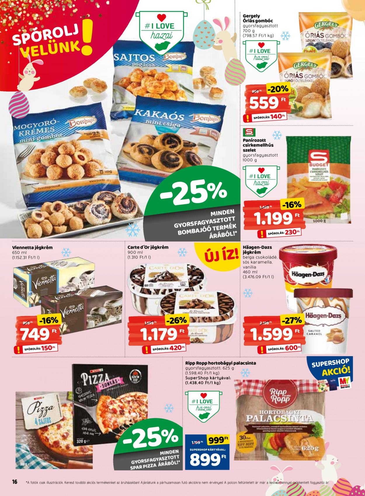 INTERSPAR akciós újságok - 2021.03.25 - 2021.04.03. Oldal 16
