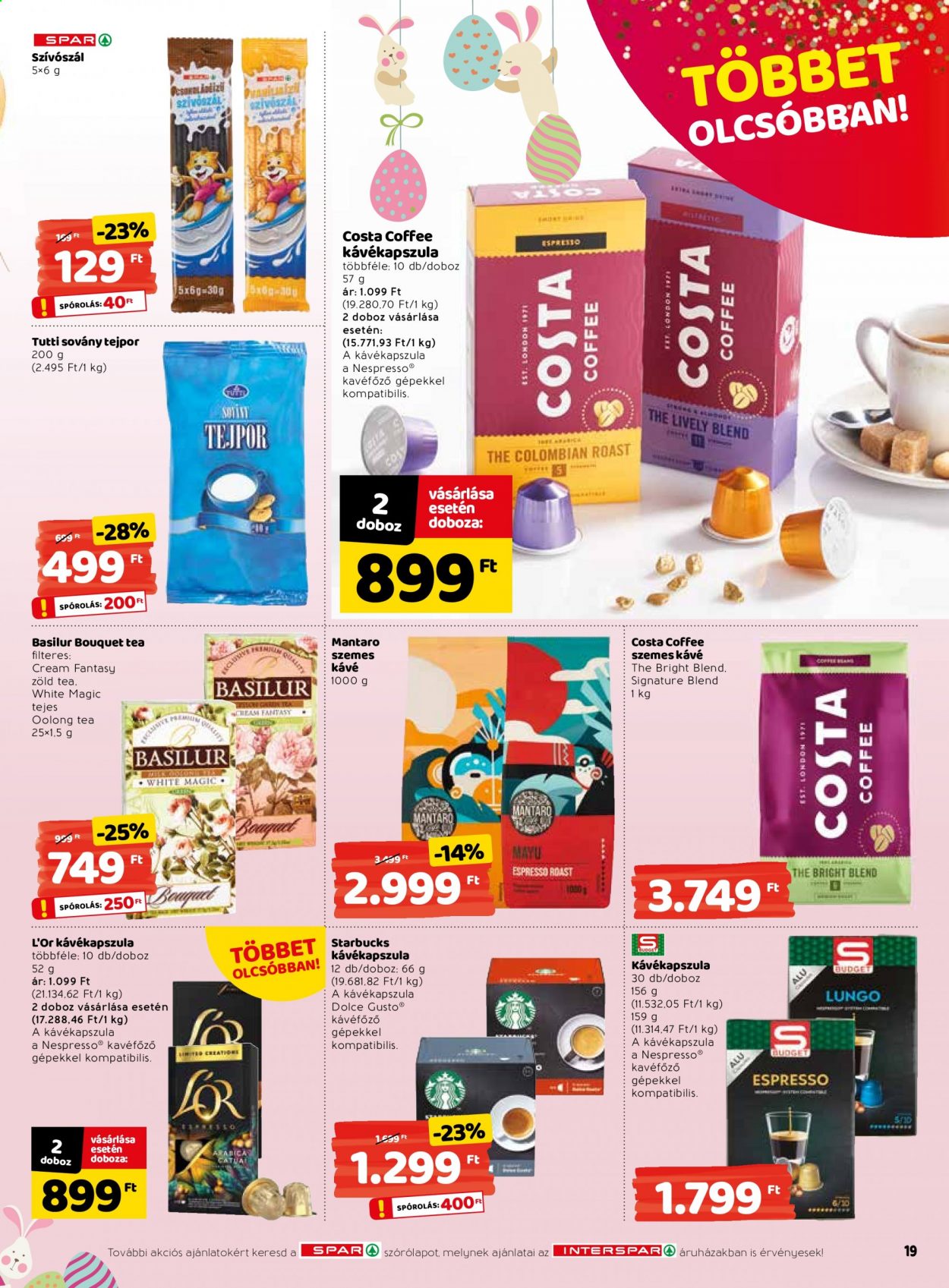 INTERSPAR akciós újságok - 2021.03.25 - 2021.04.03. Oldal 19