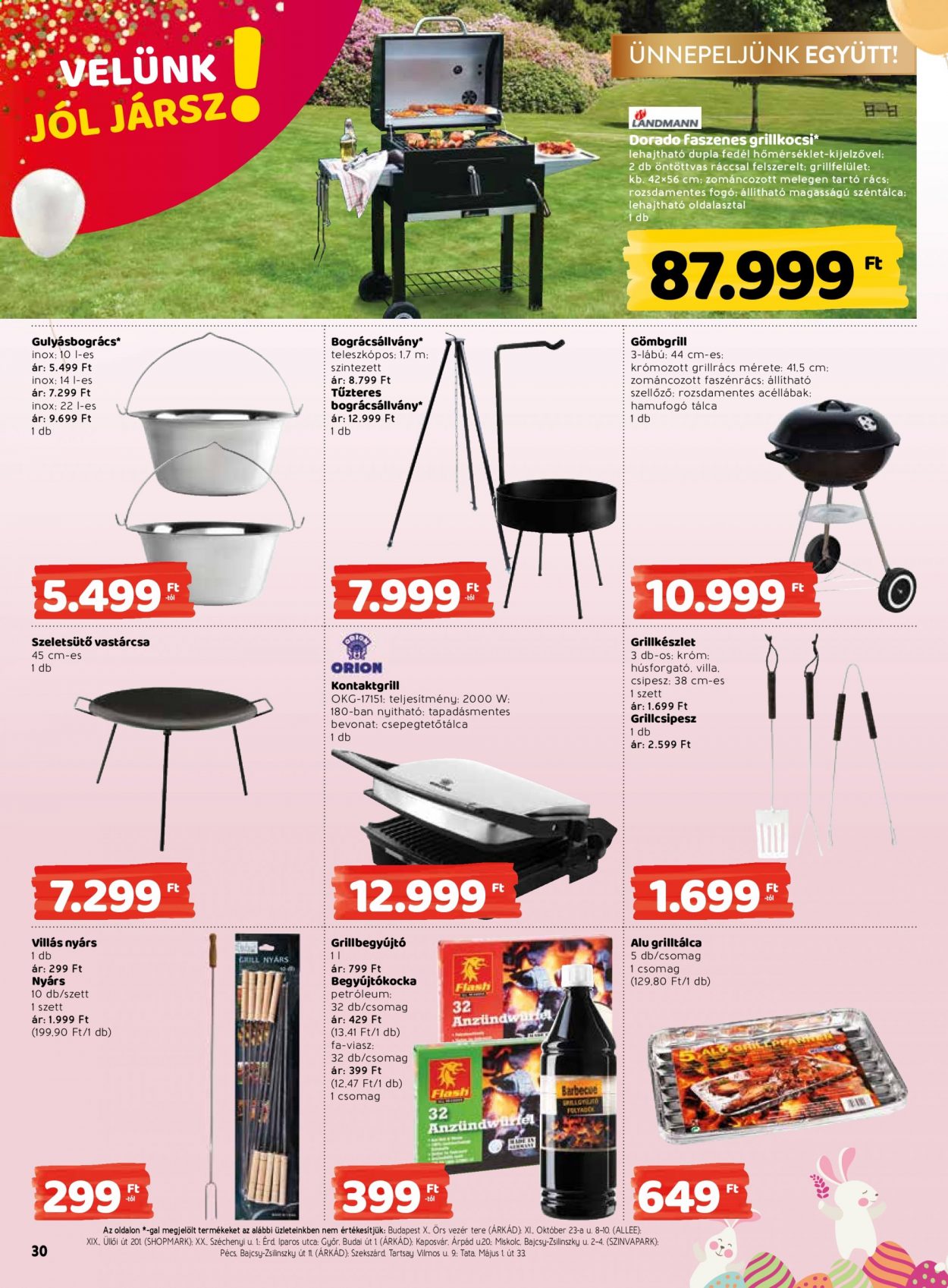INTERSPAR akciós újságok - 2021.03.25 - 2021.04.03. Oldal 30