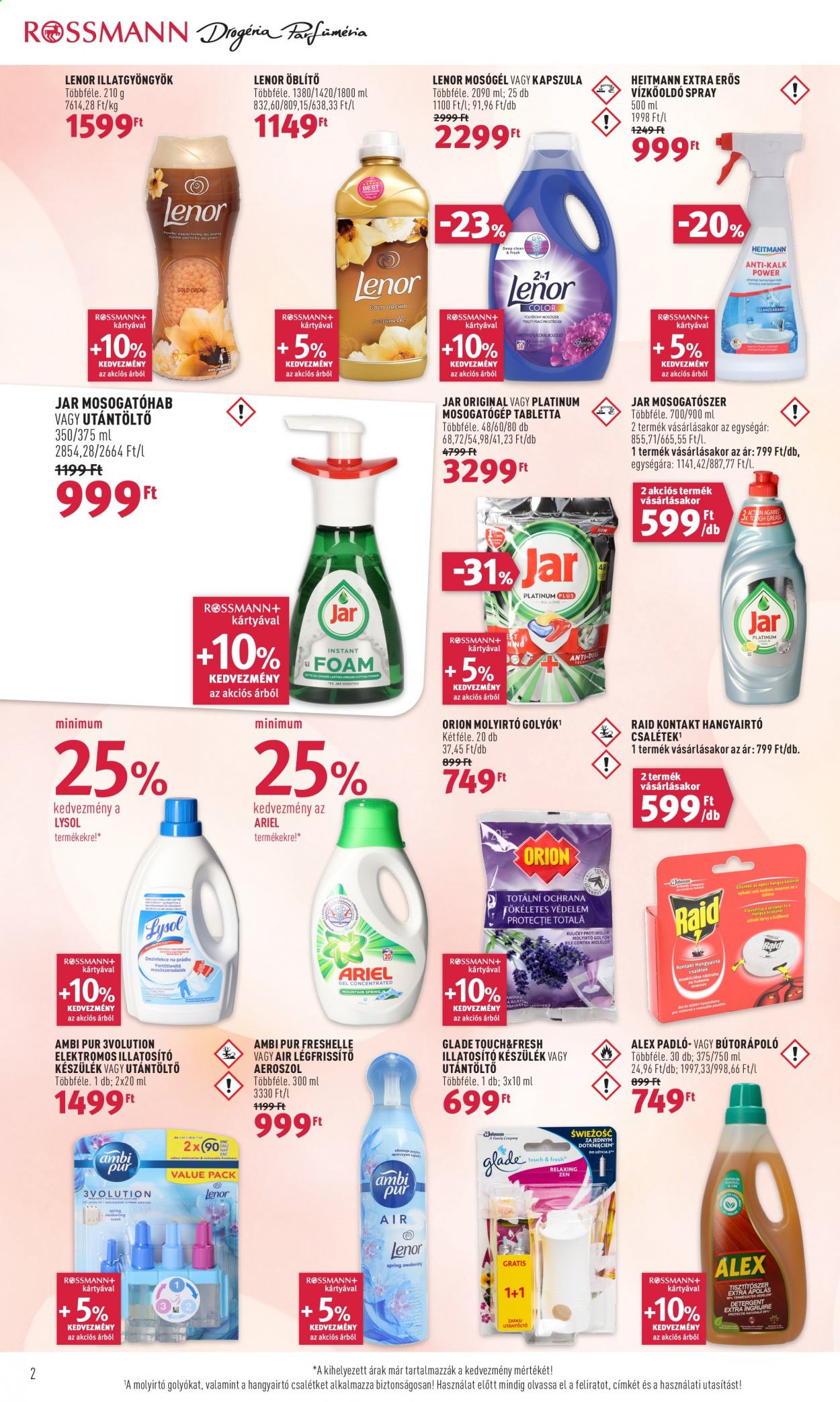Rossmann akciós újságok - 2021.03.29 - 2021.04.02. Oldal 2