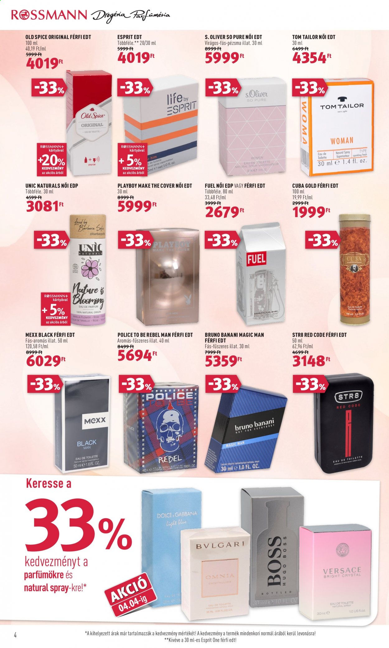 Rossmann akciós újságok - 2021.03.29 - 2021.04.02. Oldal 4