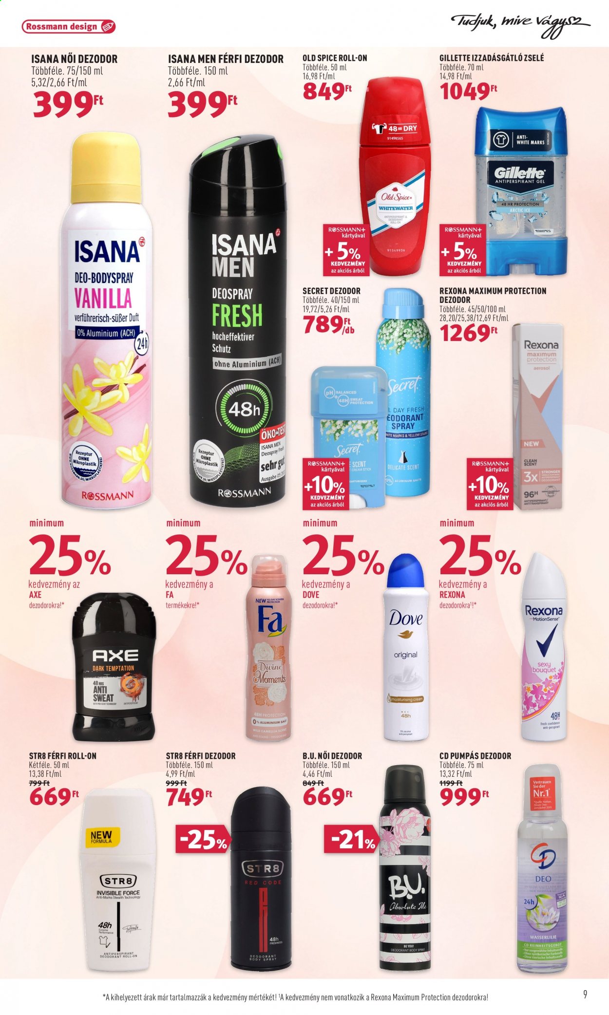 Rossmann akciós újságok - 2021.03.29 - 2021.04.02. Oldal 9