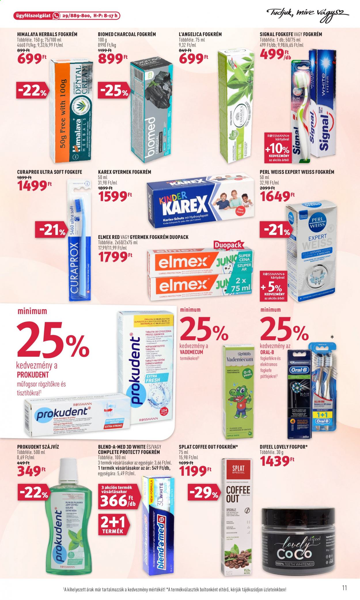 Rossmann akciós újságok - 2021.03.29 - 2021.04.02. Oldal 11
