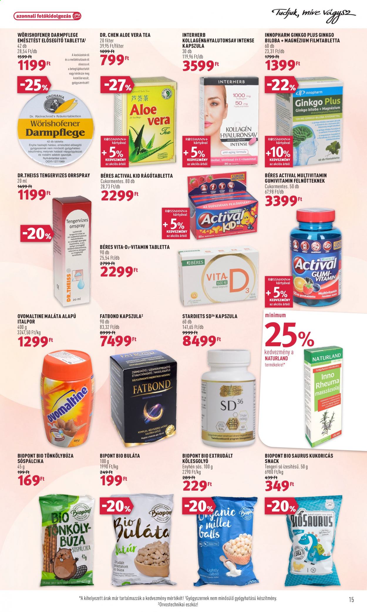 Rossmann akciós újságok - 2021.03.29 - 2021.04.02. Oldal 15