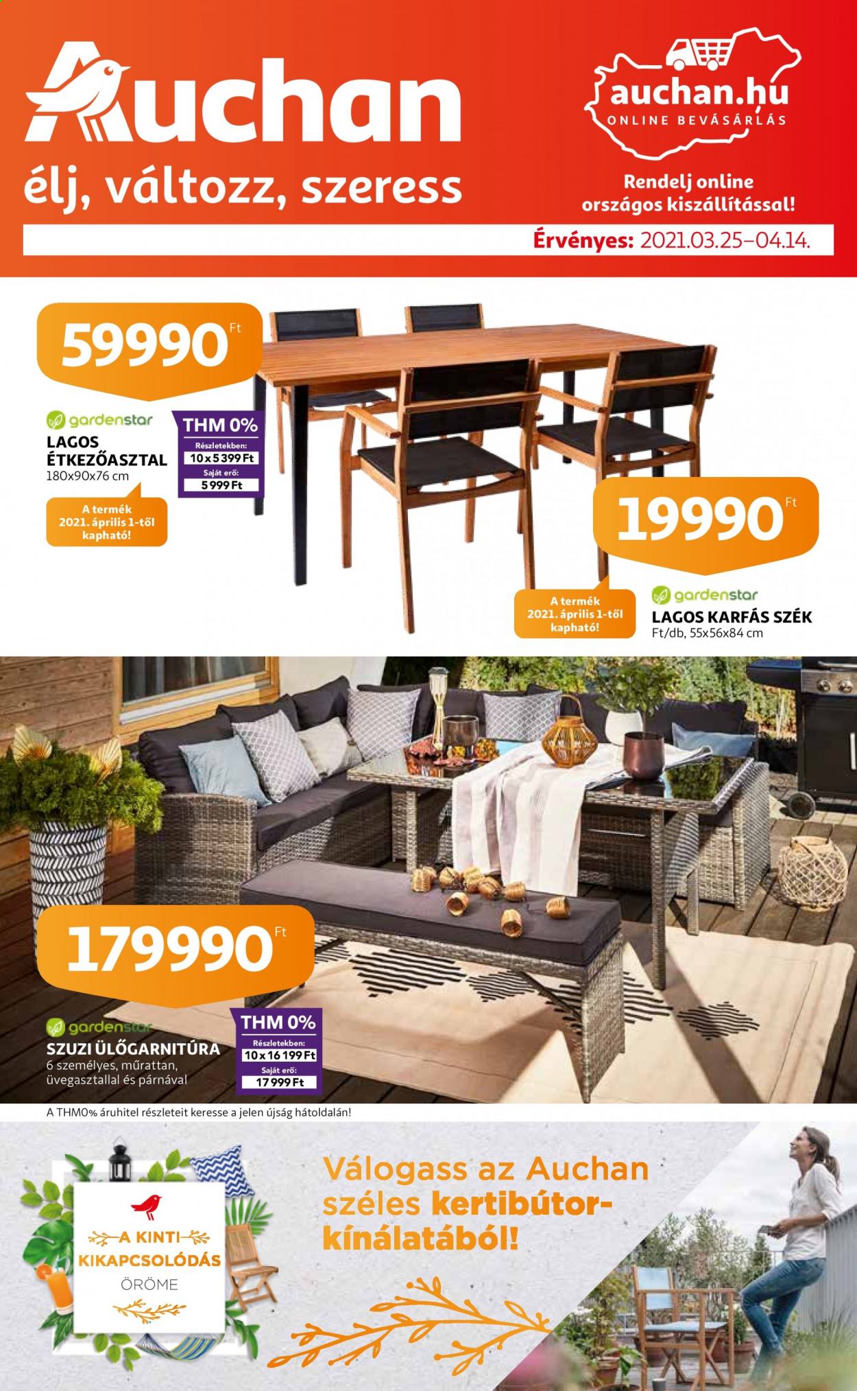 Auchan akciós újságok - 2021.03.25 - 2021.04.14. Oldal 1