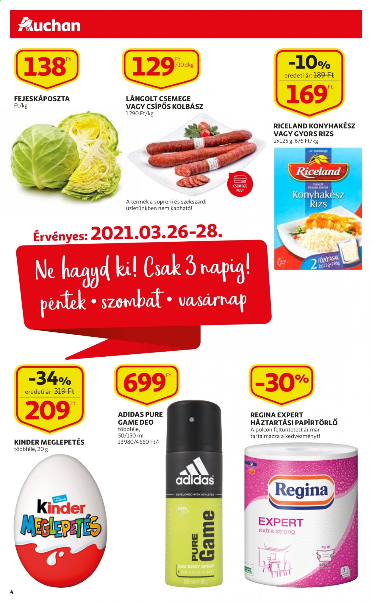 Auchan akciós újságok - 2021.03.25 - 2021.04.03. Oldal 4