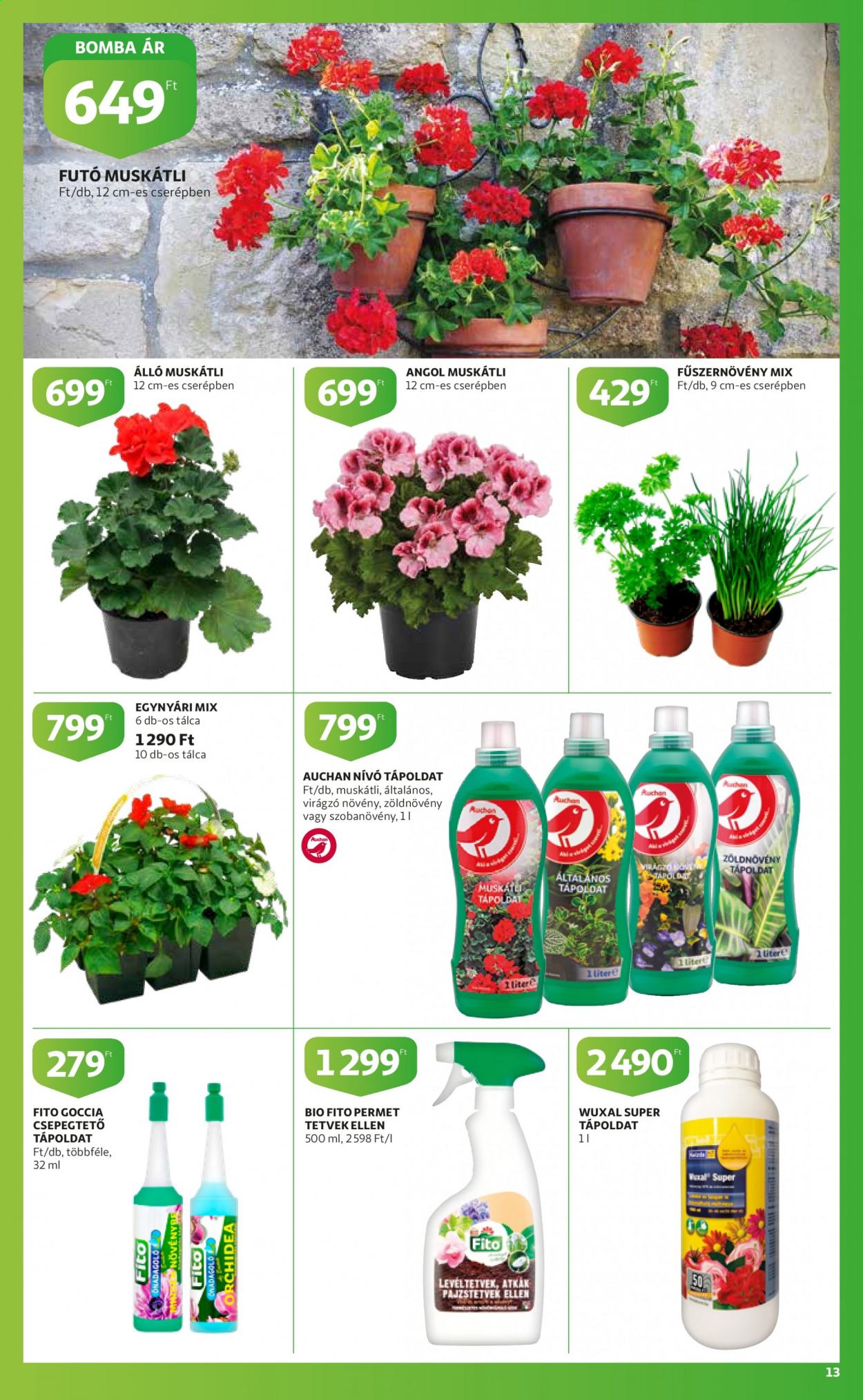 Auchan akciós újságok - 2021.03.25 - 2021.04.03. Oldal 13