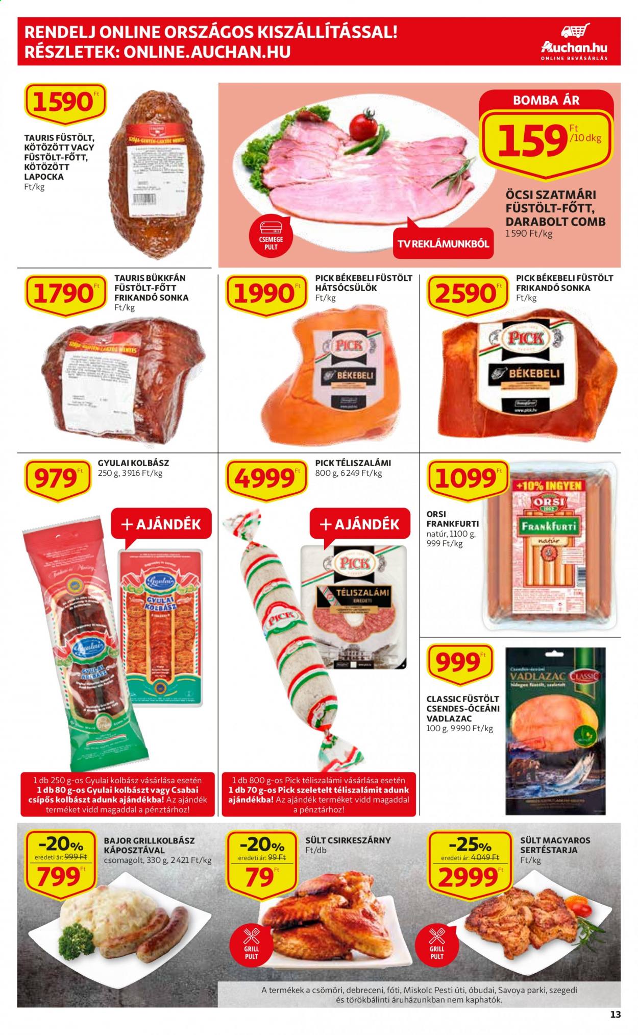 Auchan akciós újságok - 2021.03.25 - 2021.04.03. Oldal 13