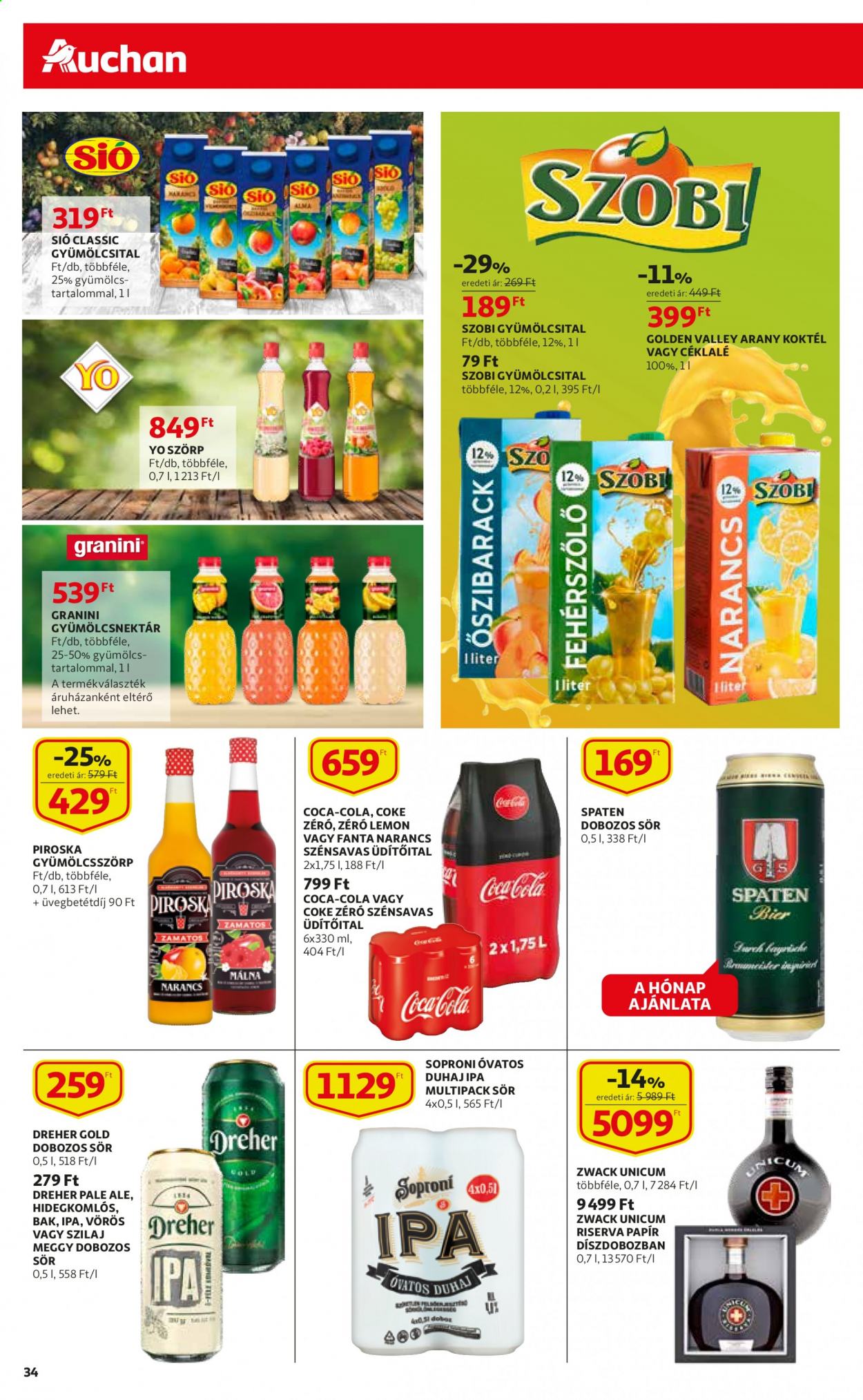 Auchan akciós újságok - 2021.03.25 - 2021.04.03. Oldal 34