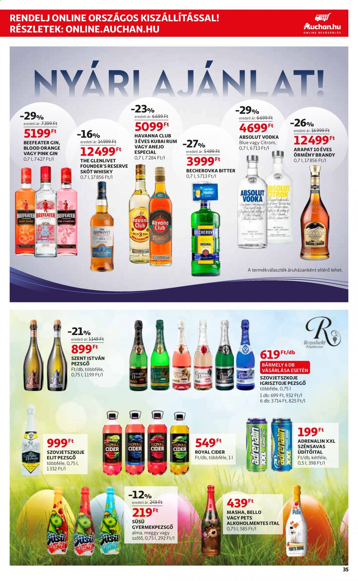 Auchan akciós újságok - 2021.03.25 - 2021.04.03. Oldal 35