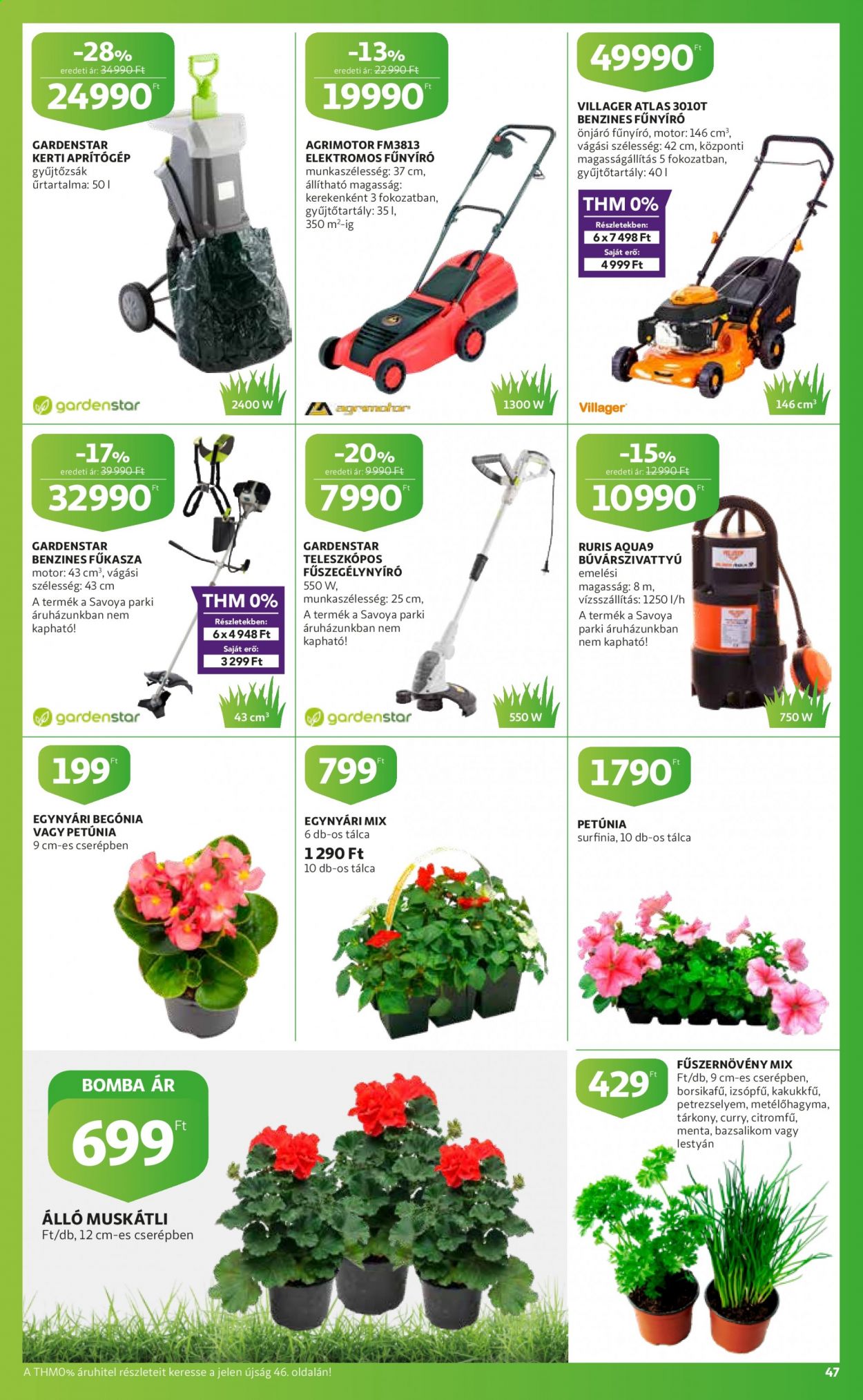 Auchan akciós újságok - 2021.03.25 - 2021.04.03. Oldal 47