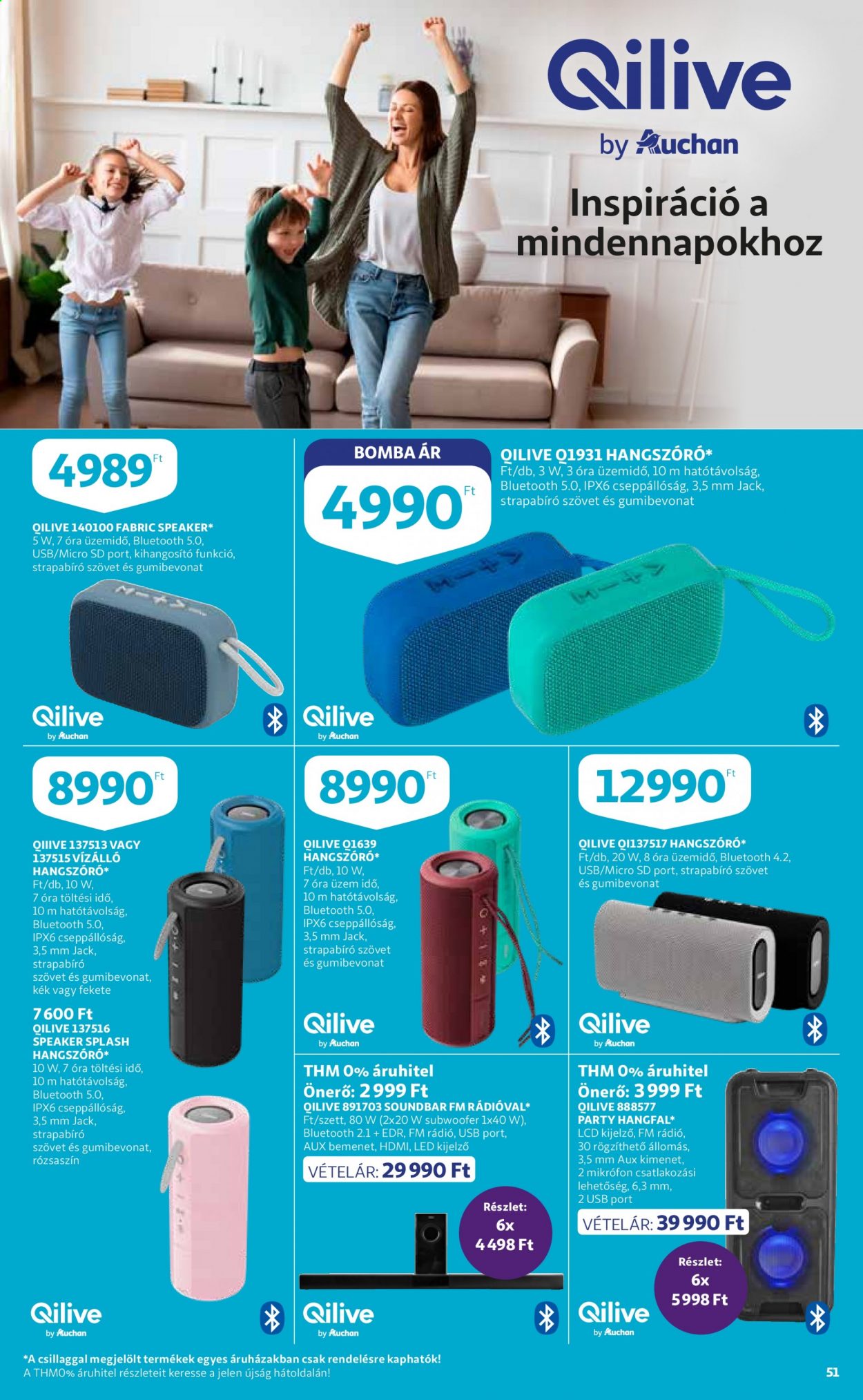 Auchan akciós újságok - 2021.03.25 - 2021.04.03. Oldal 51