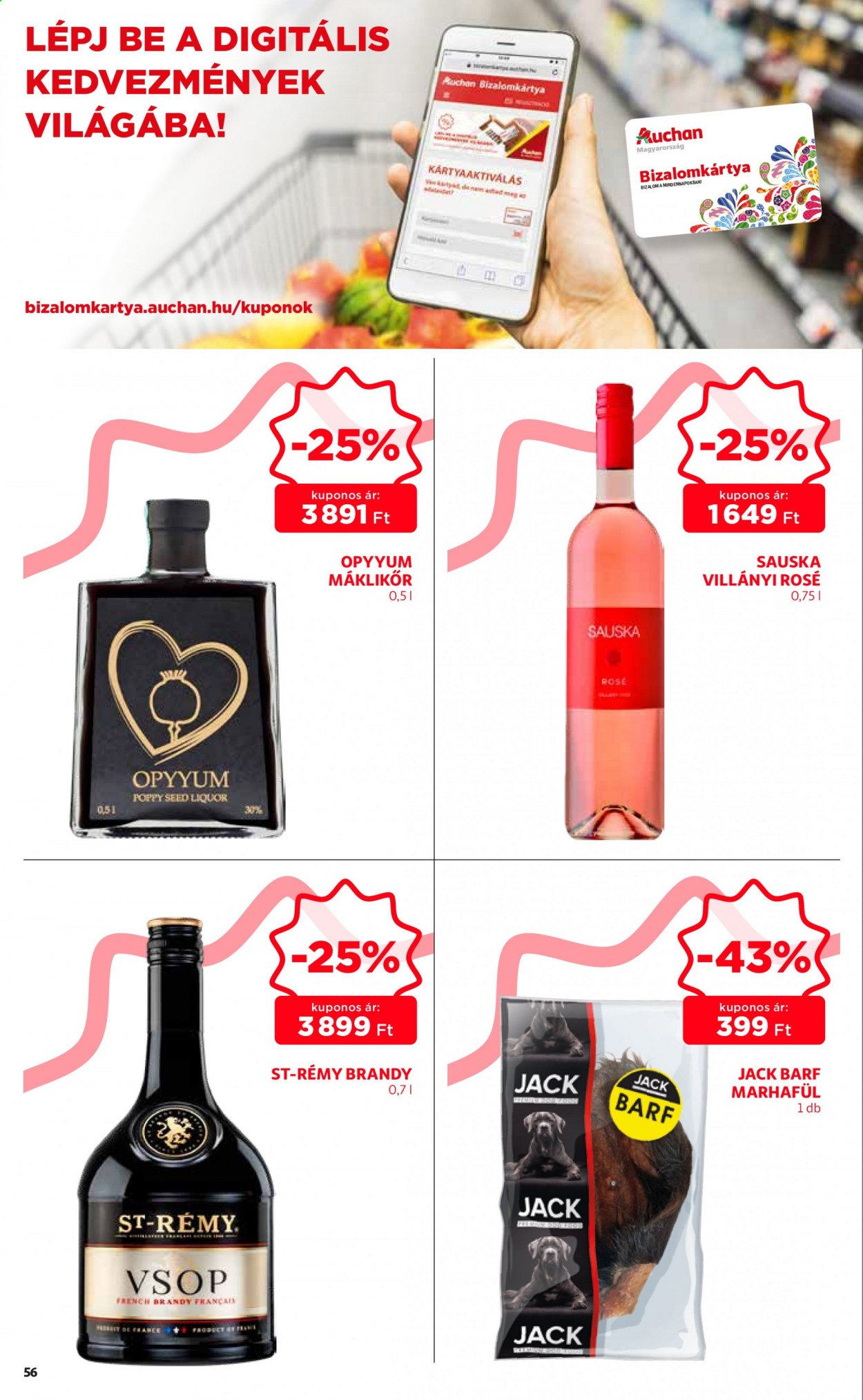 Auchan akciós újságok - 2021.03.25 - 2021.04.03. Oldal 56