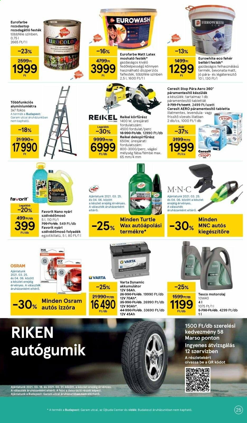 TESCO akciós újságok - 2021.03.25 - 2021.03.29. Oldal 25