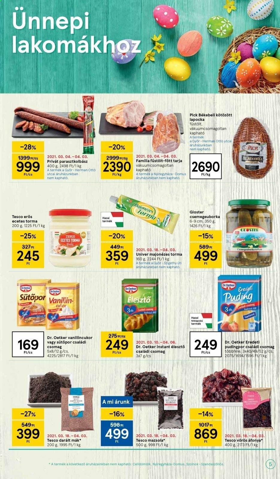 TESCO akciós újságok - 2021.03.25 - 2021.03.29. Oldal 5