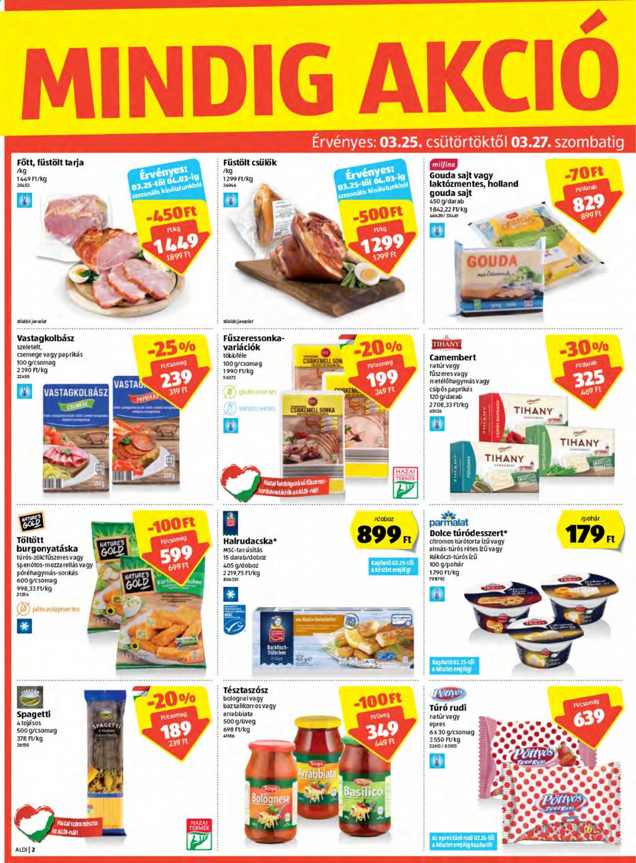 Aldi akciós újságok - 2021.03.25 - 2021.04.03. Oldal 2