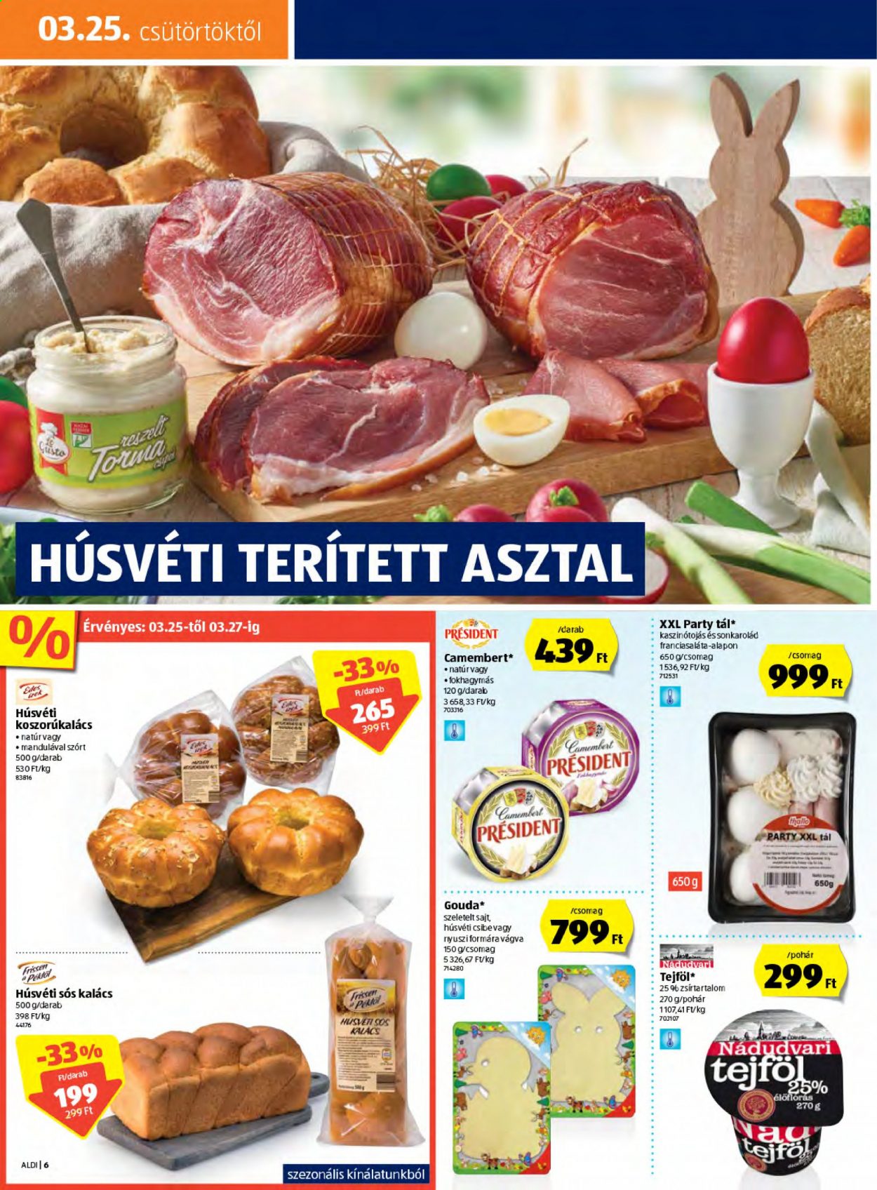 Aldi akciós újságok - 2021.03.25 - 2021.04.03. Oldal 6