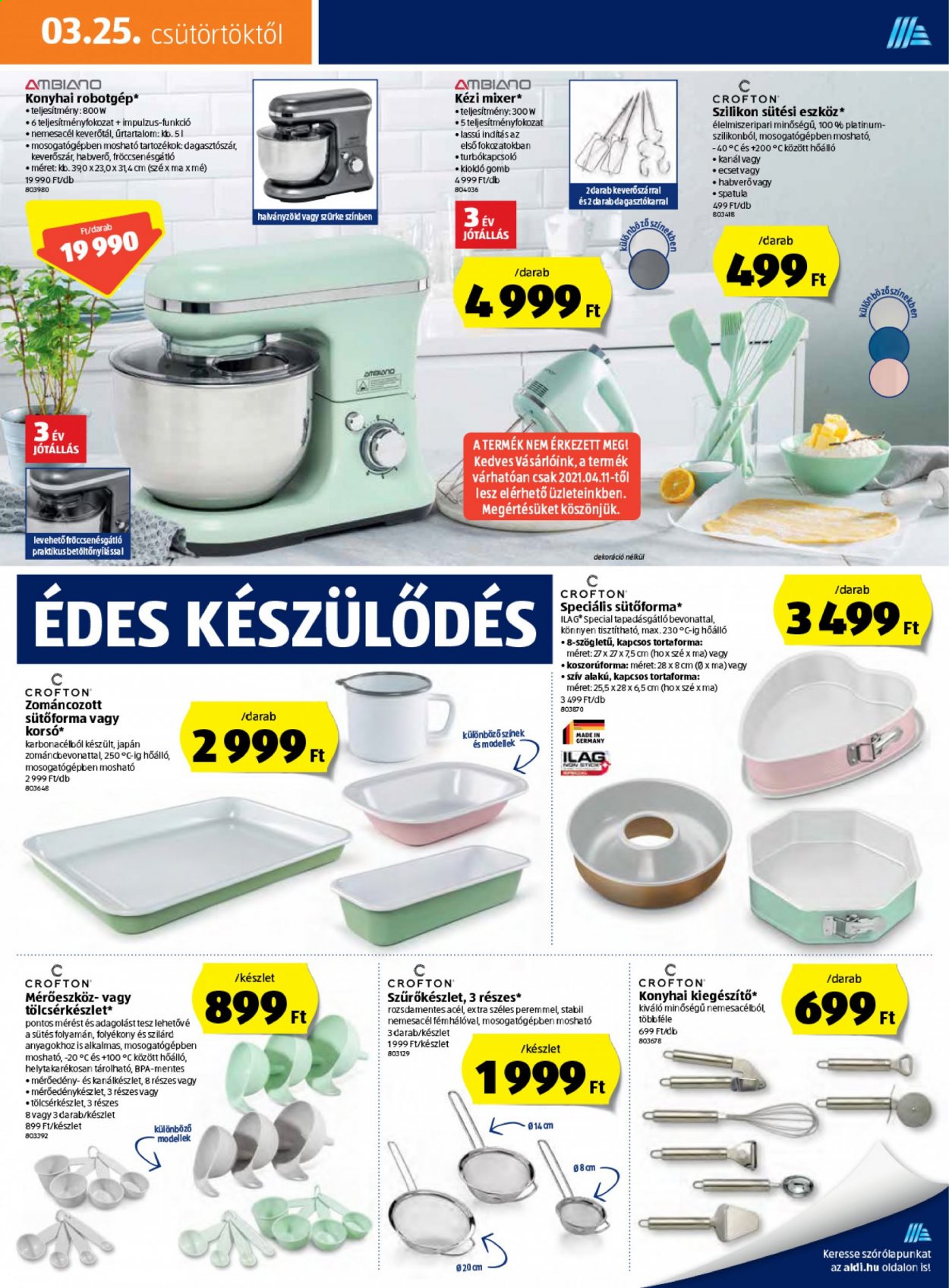 Aldi akciós újságok - 2021.03.25 - 2021.04.03. Oldal 9
