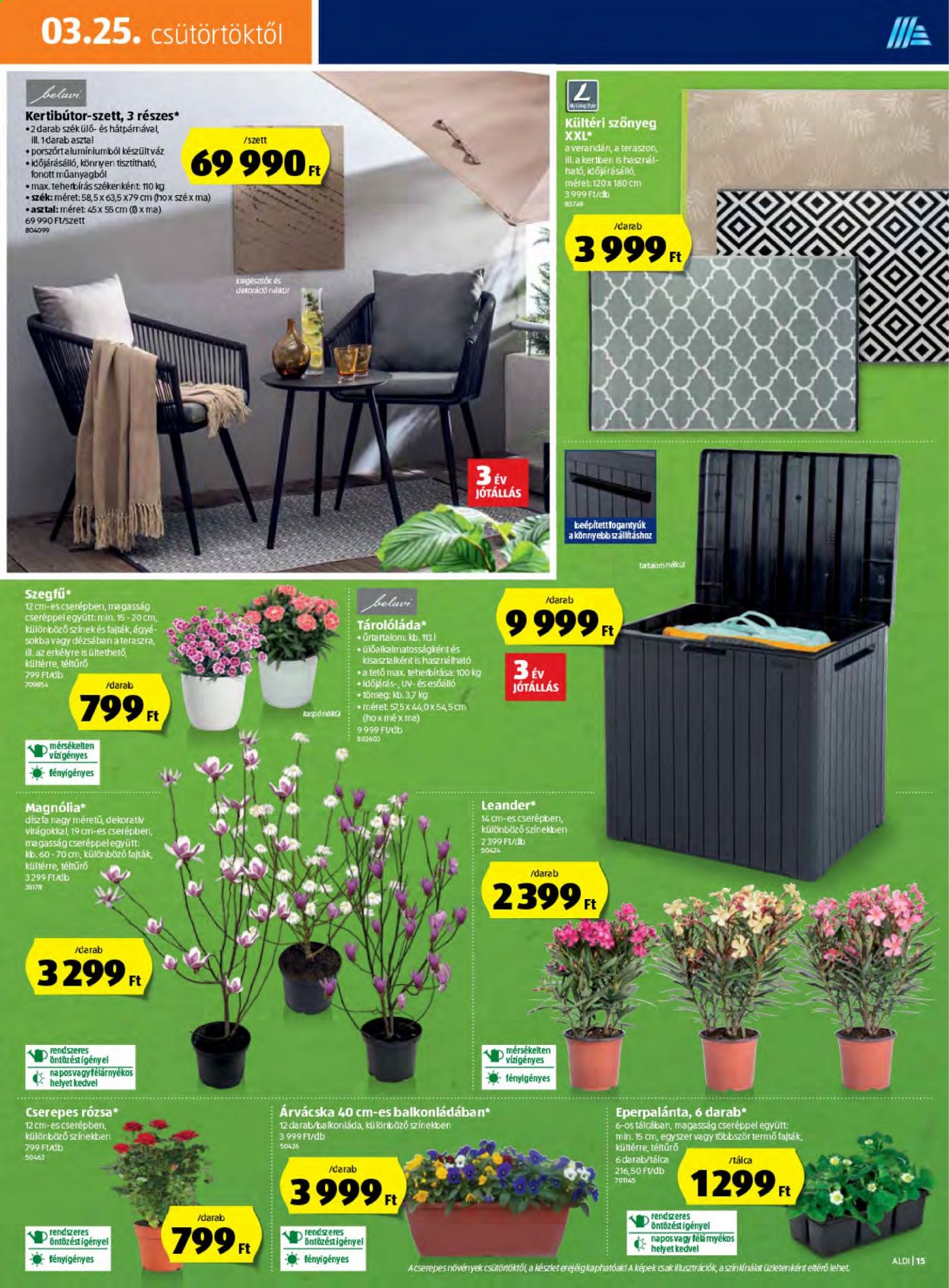 Aldi akciós újságok - 2021.03.25 - 2021.04.03. Oldal 15