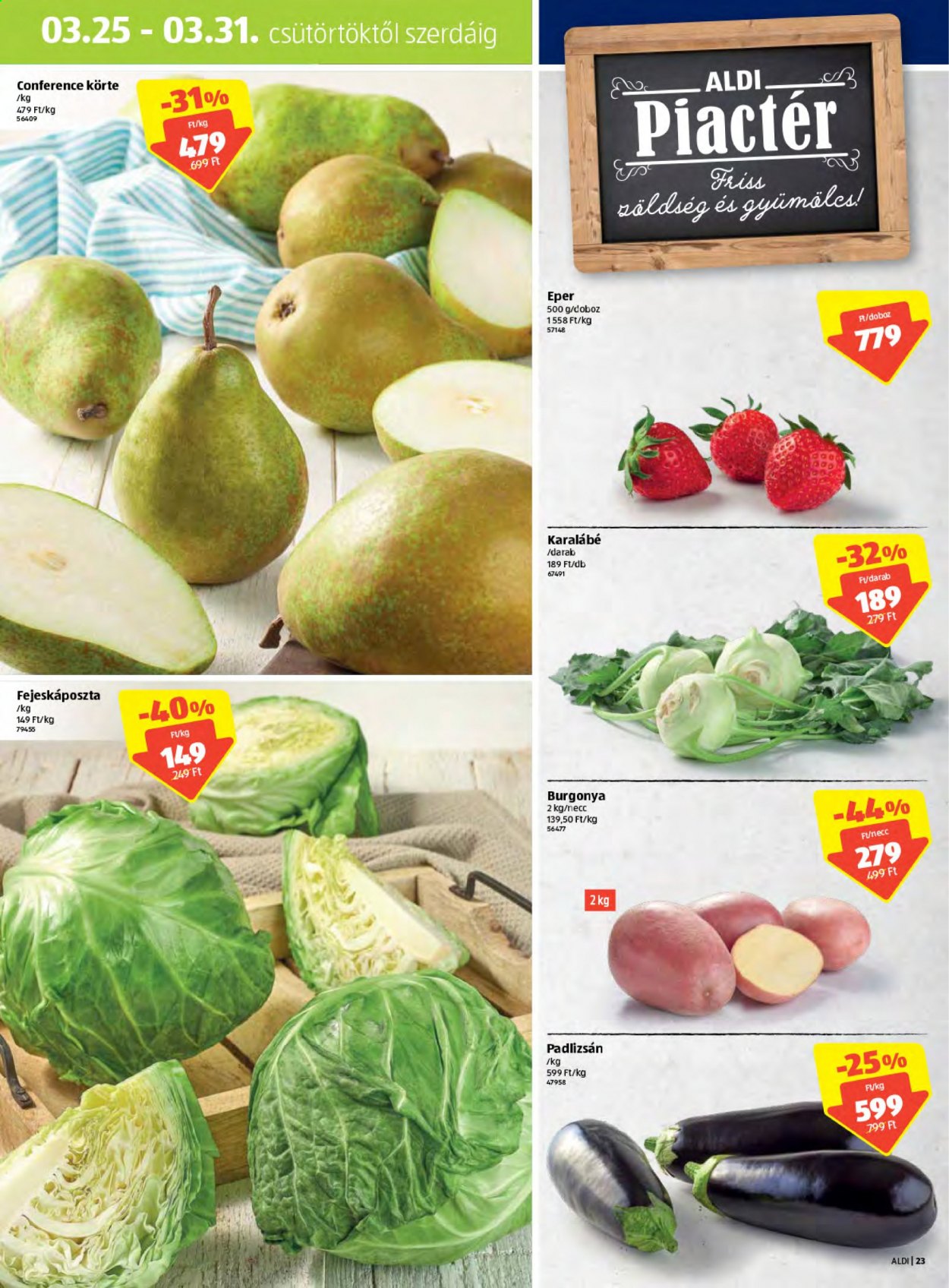Aldi akciós újságok - 2021.03.25 - 2021.04.03. Oldal 23