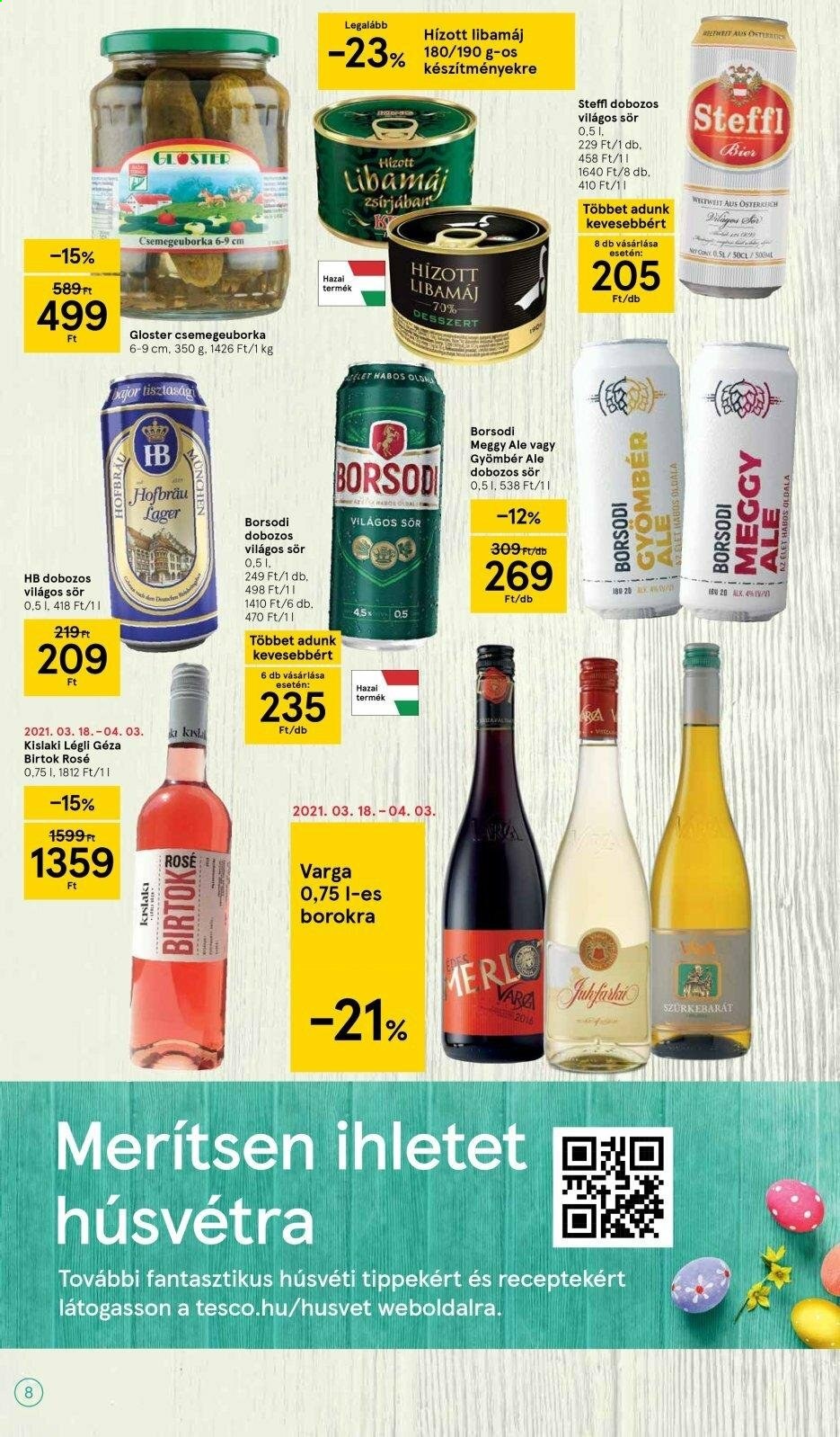 TESCO akciós újságok - 2021.03.25 - 2021.03.29. Oldal 8