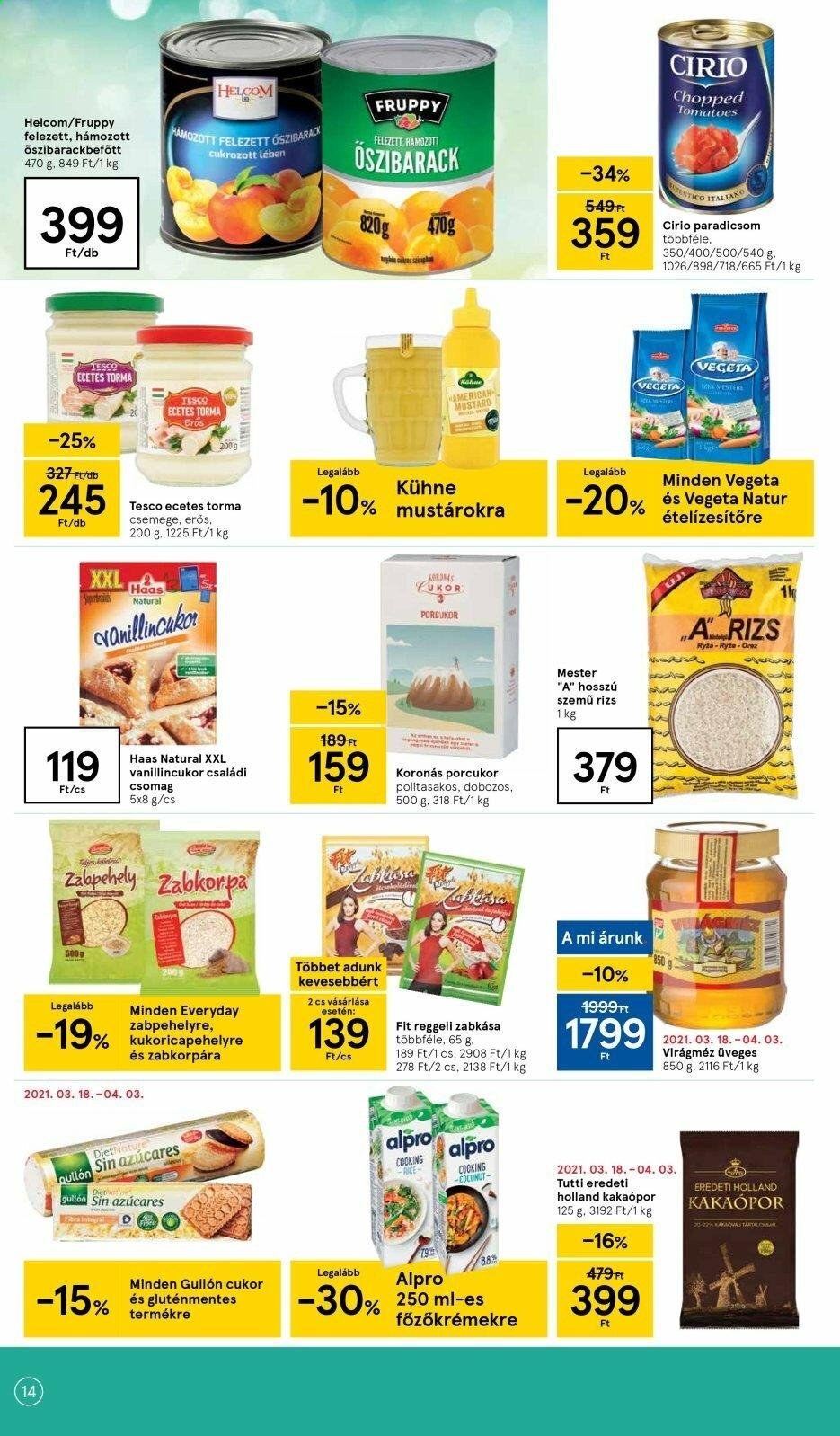 TESCO akciós újságok - 2021.03.25 - 2021.03.29. Oldal 14