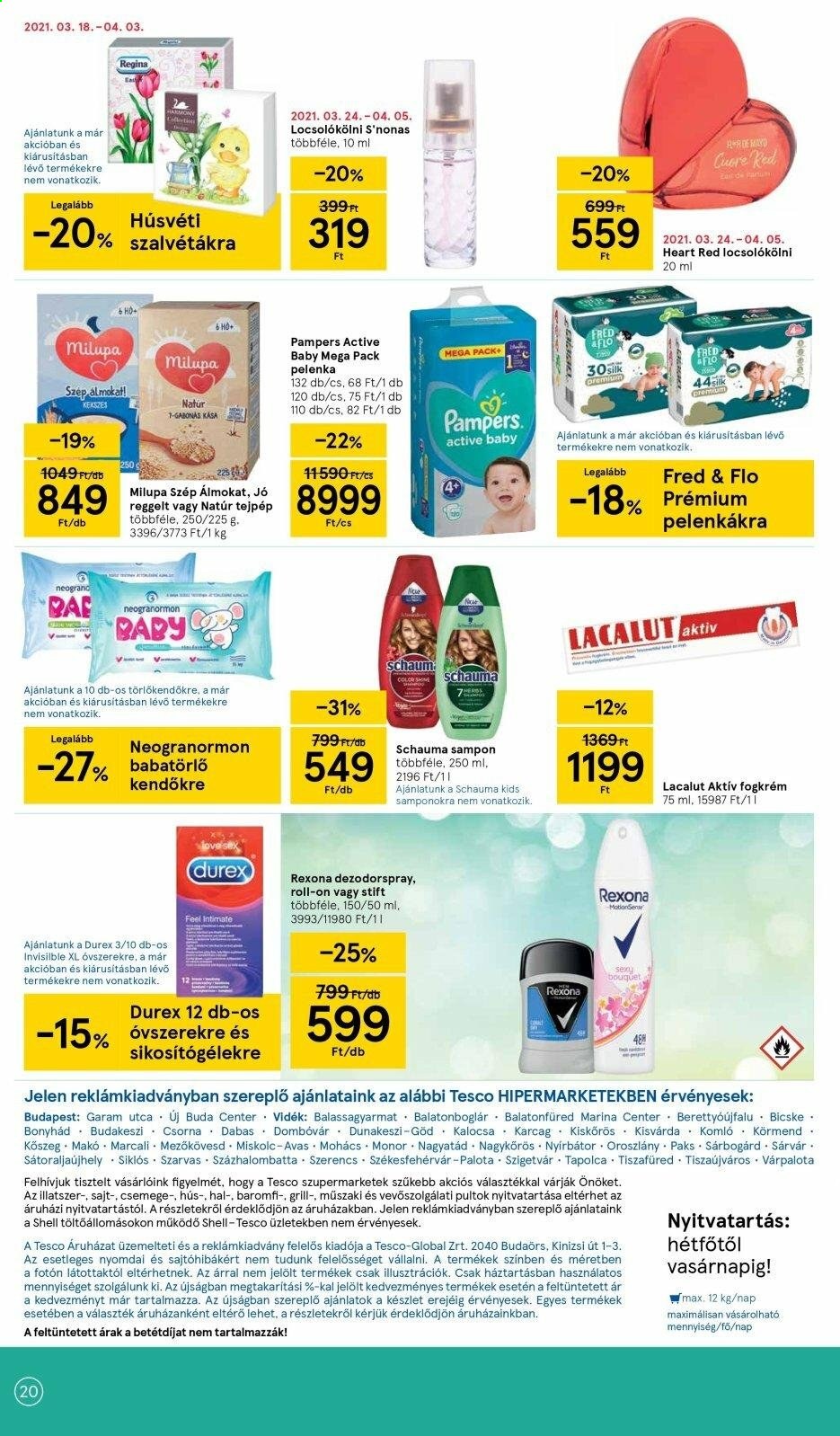TESCO akciós újságok - 2021.03.25 - 2021.03.29. Oldal 20
