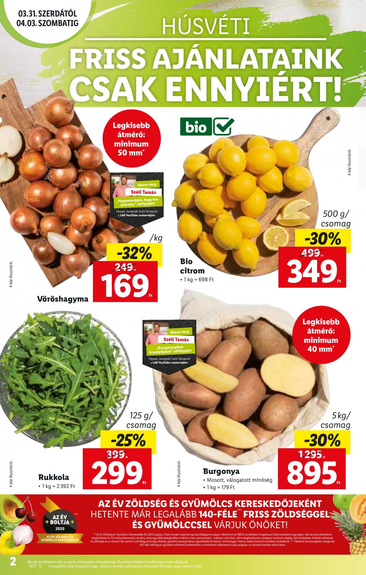 Lidl akciós újságok - 2021.03.31 - 2021.04.07. Oldal 2