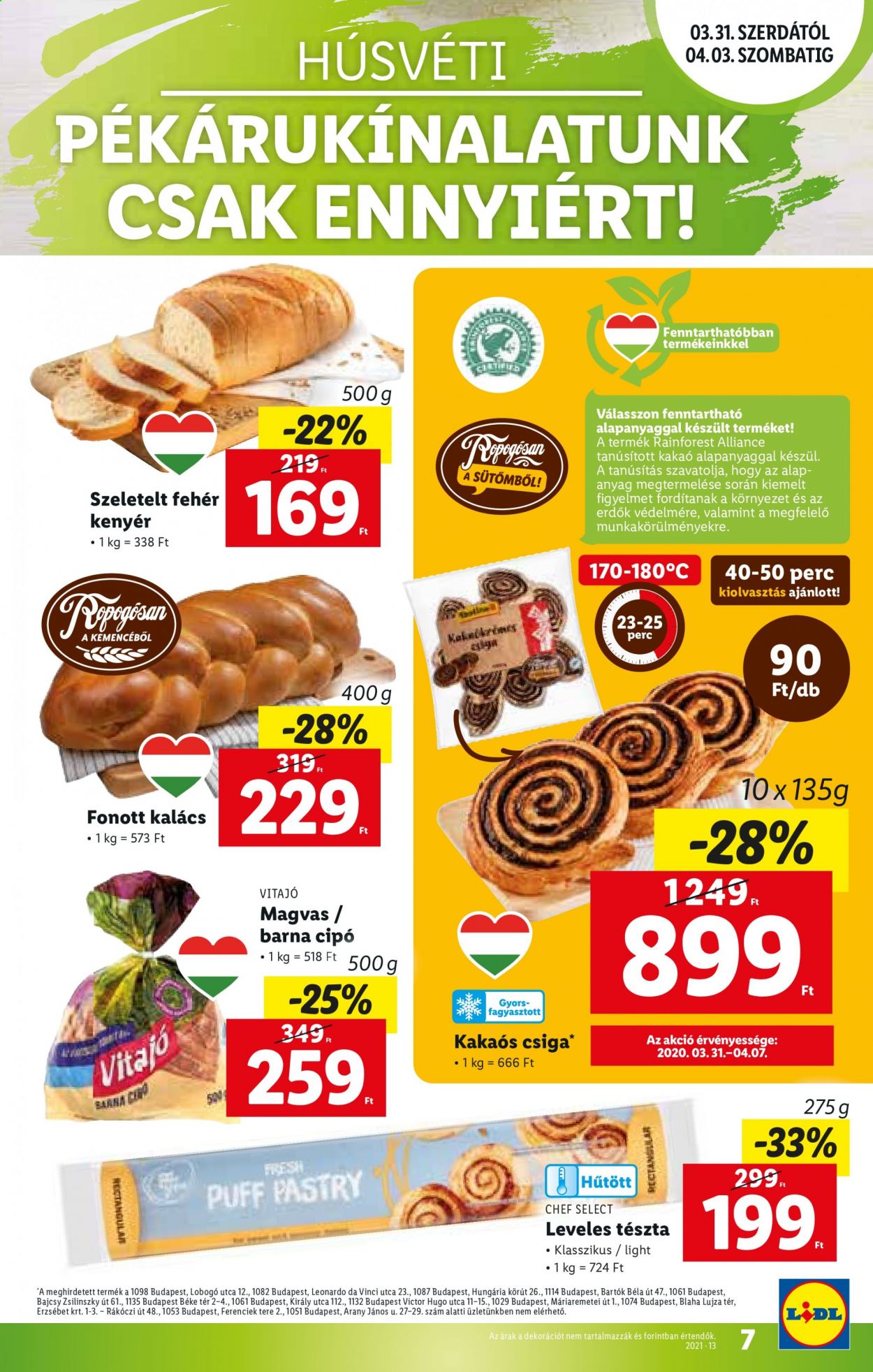 Lidl akciós újságok - 2021.03.31 - 2021.04.07. Oldal 7