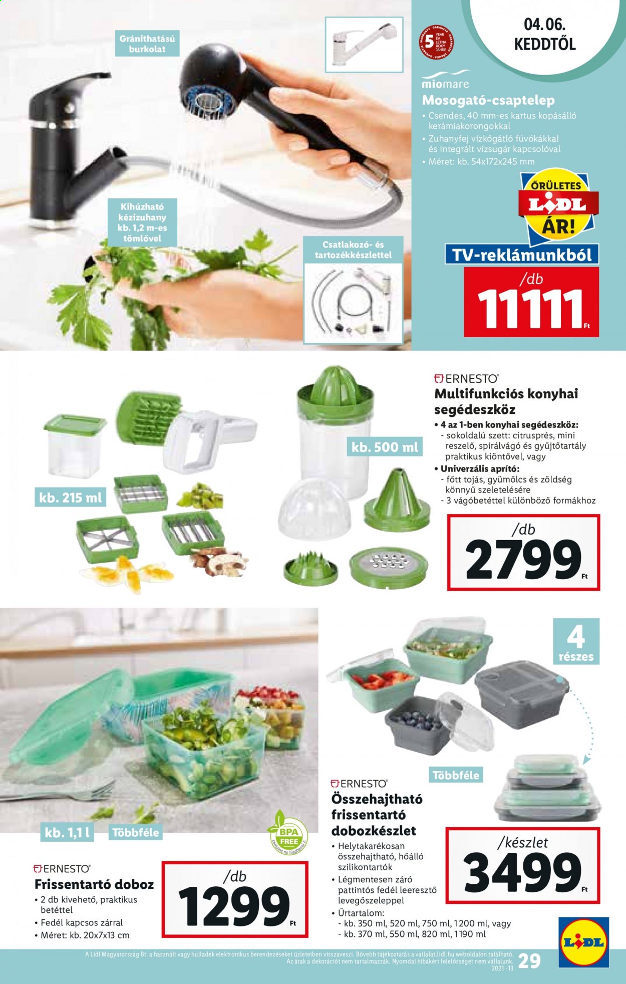 Lidl akciós újságok - 2021.03.31 - 2021.04.07. Oldal 29
