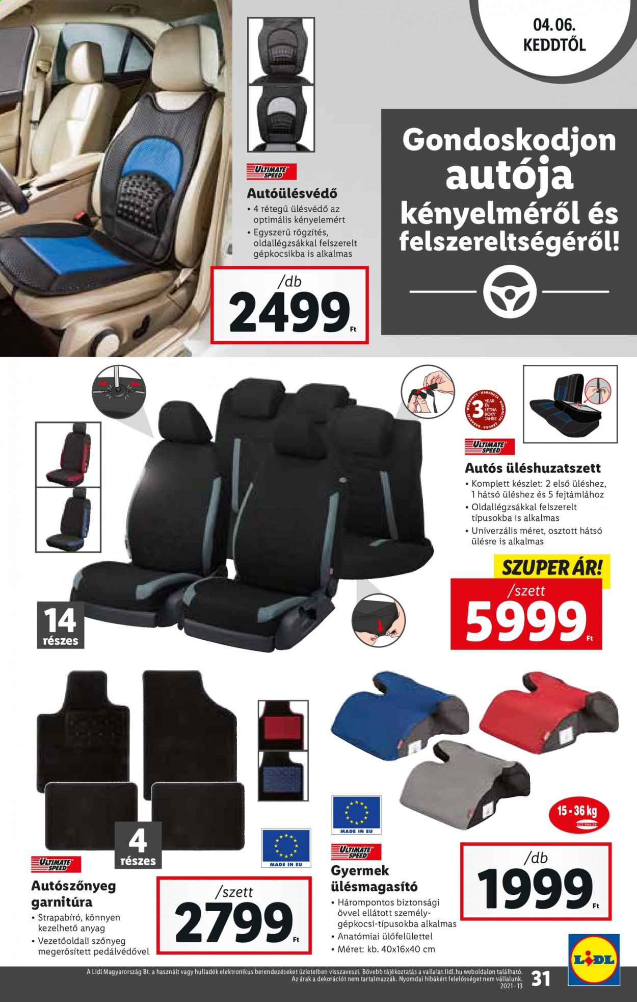 Lidl akciós újságok - 2021.03.31 - 2021.04.07. Oldal 31