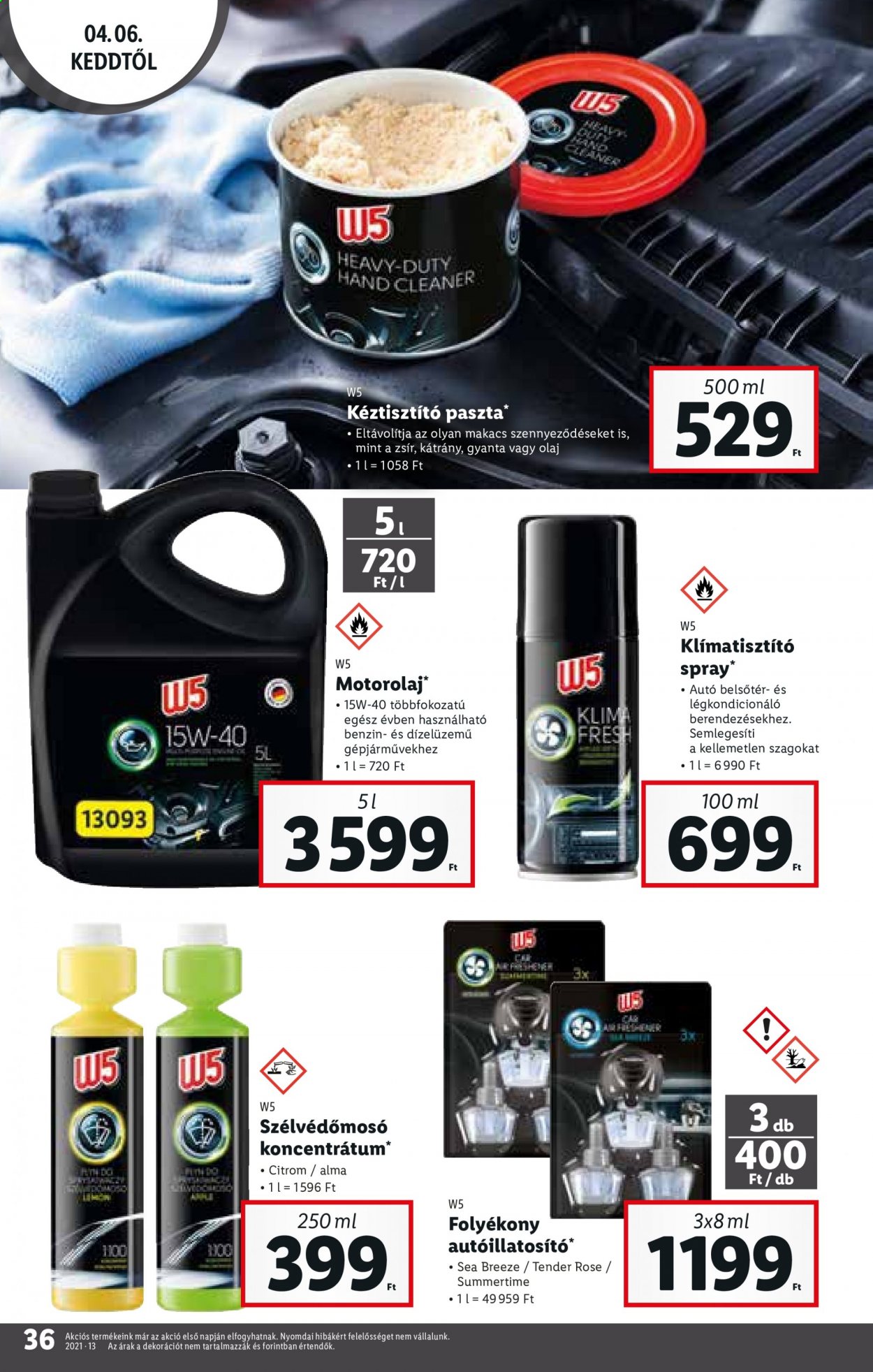 Lidl akciós újságok - 2021.03.31 - 2021.04.07. Oldal 36