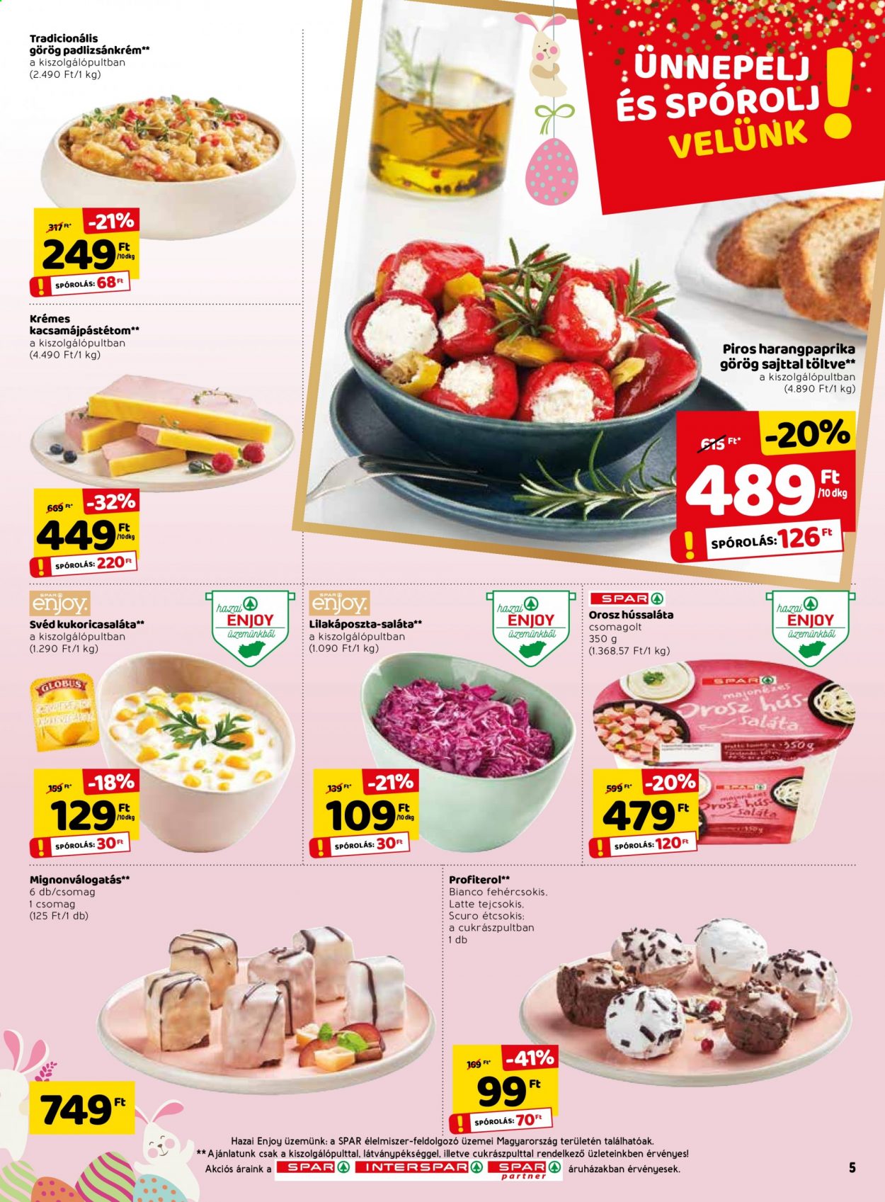 SPAR akciós újságok - 2021.04.01 - 2021.04.03. Oldal 5