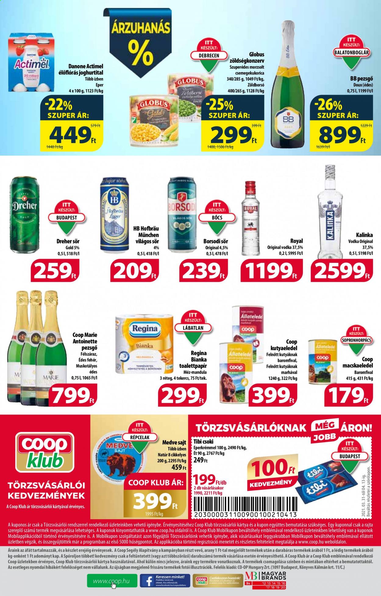 Coop akciós újságok - 2021.03.31 - 2021.04.06. Oldal 4