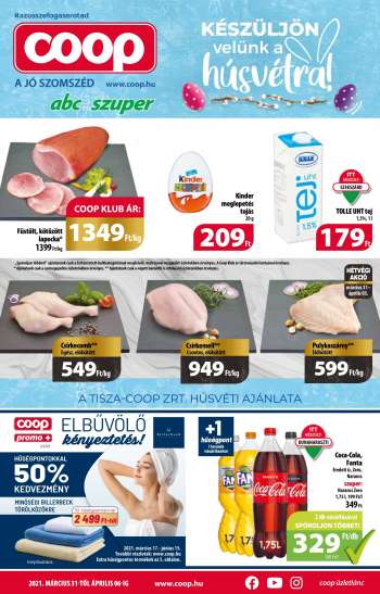 Újság Coop - 2021.03.31 - 2021.04.06.