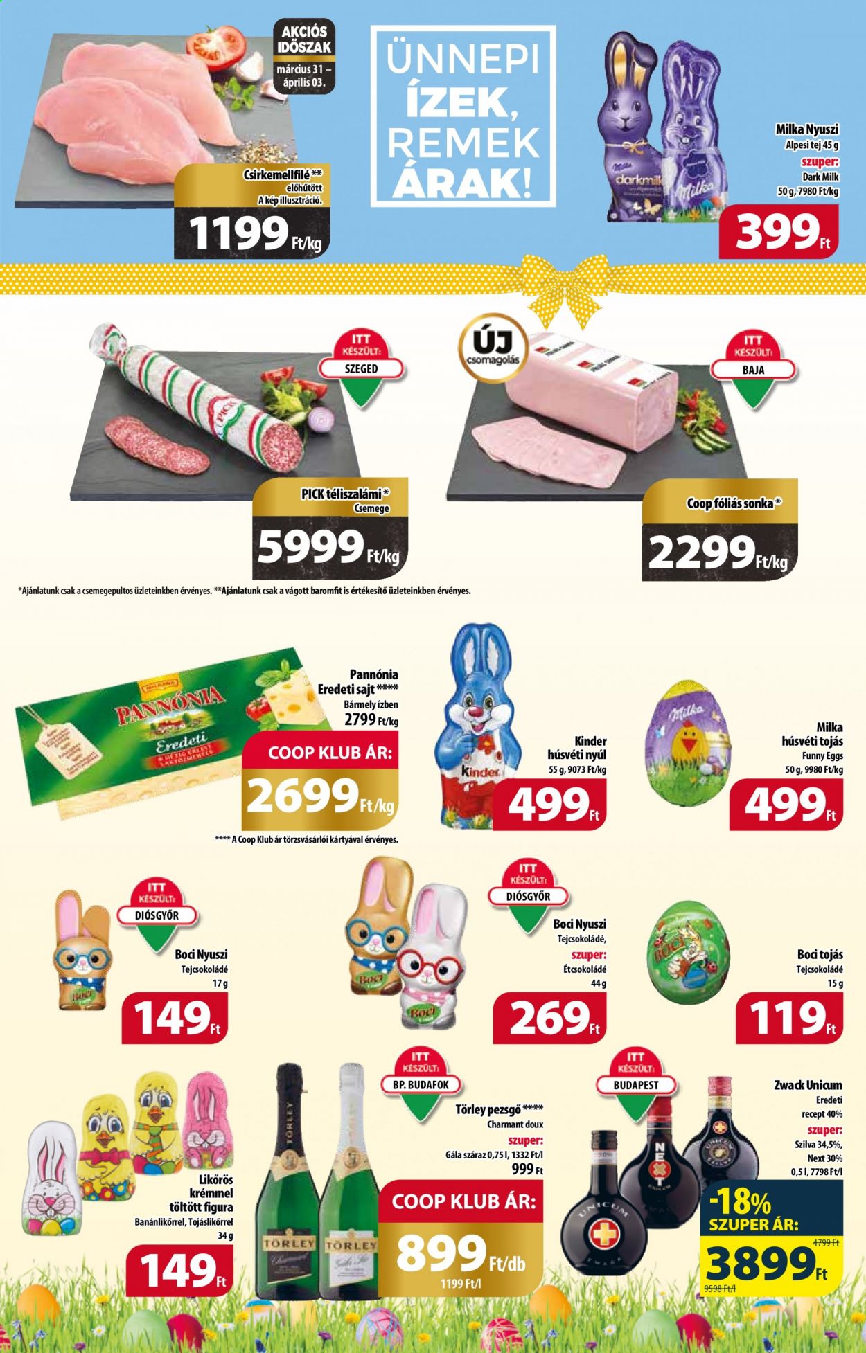 Coop akciós újságok - 2021.03.31 - 2021.04.06. Oldal 3