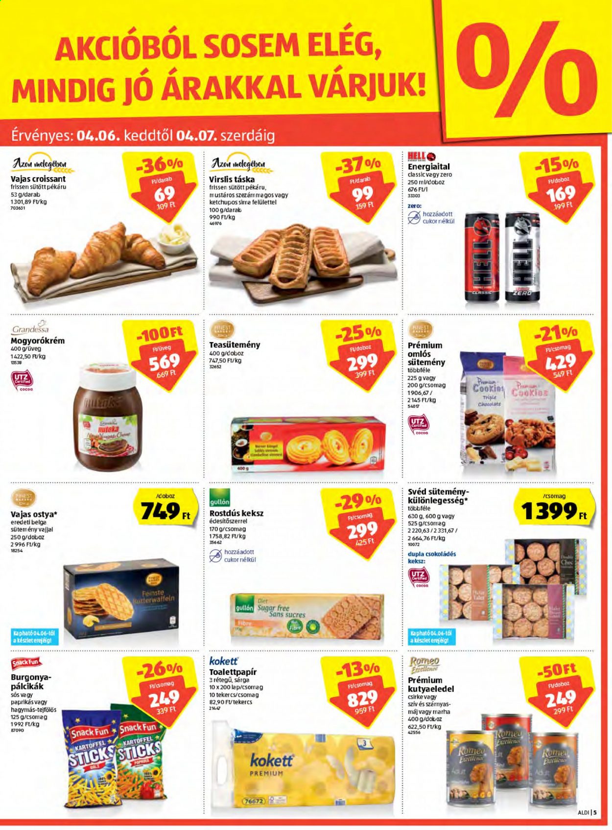 Aldi akciós újságok - 2021.04.01 - 2021.04.07. Oldal 5