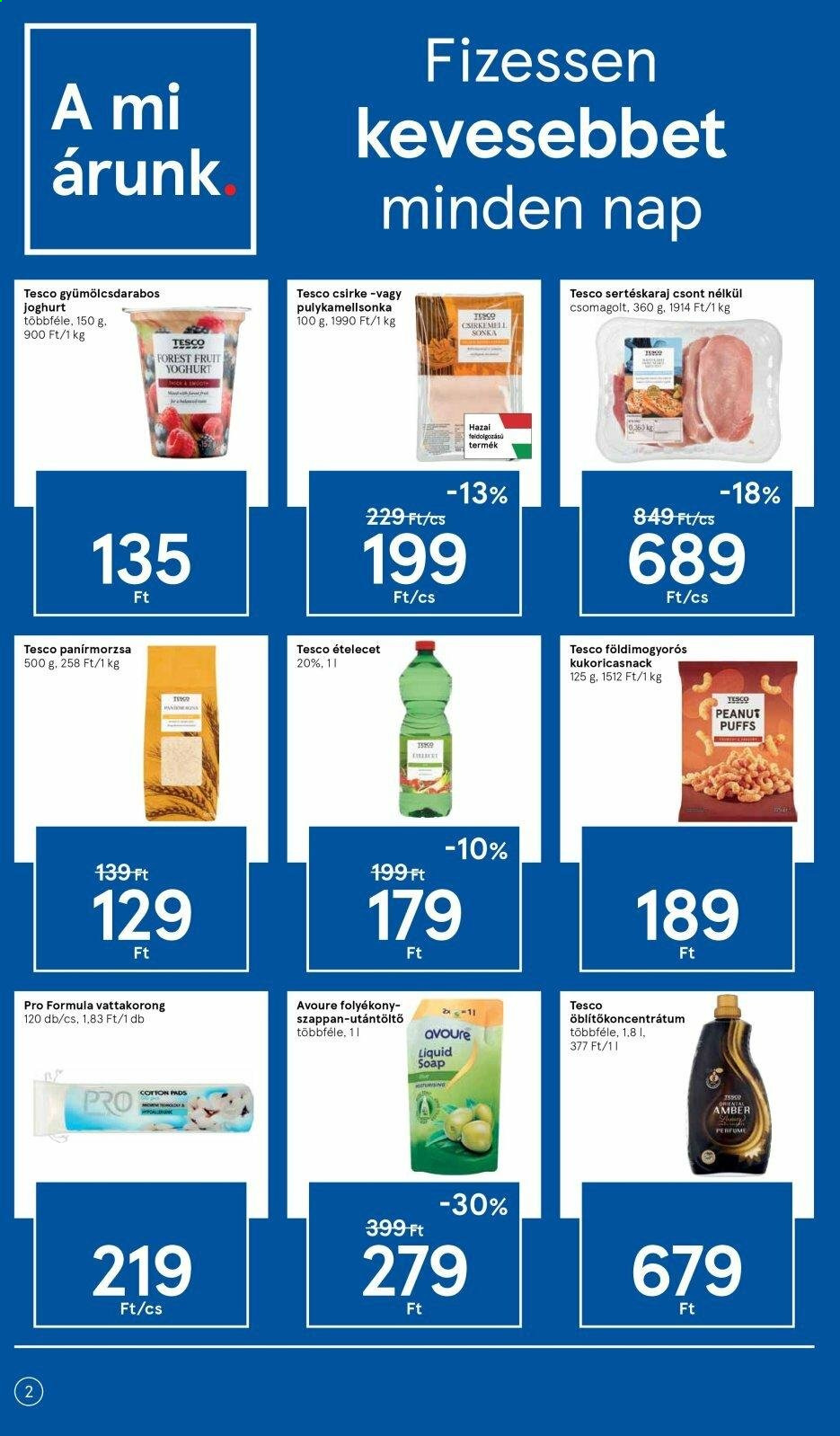 TESCO akciós újságok - 2021.04.06 - 2021.04.14. Oldal 2