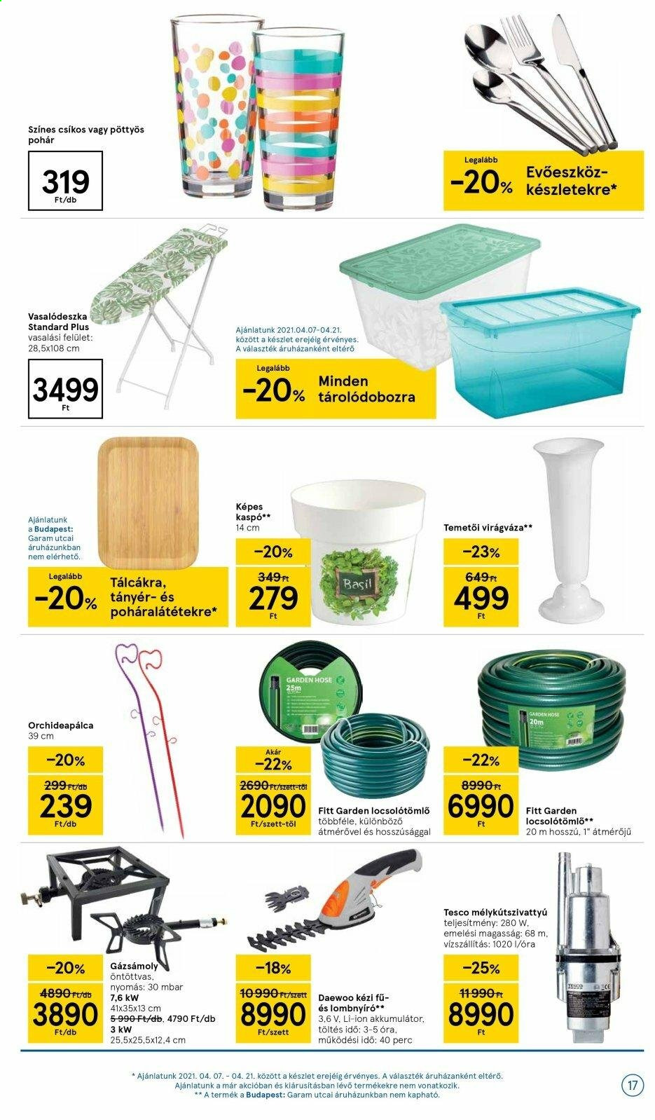 TESCO akciós újságok - 2021.04.06 - 2021.04.14. Oldal 17