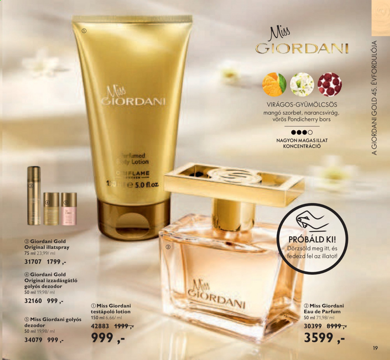 Oriflame akciós újságok - 2021.03.30 - 2021.04.19. Oldal 19