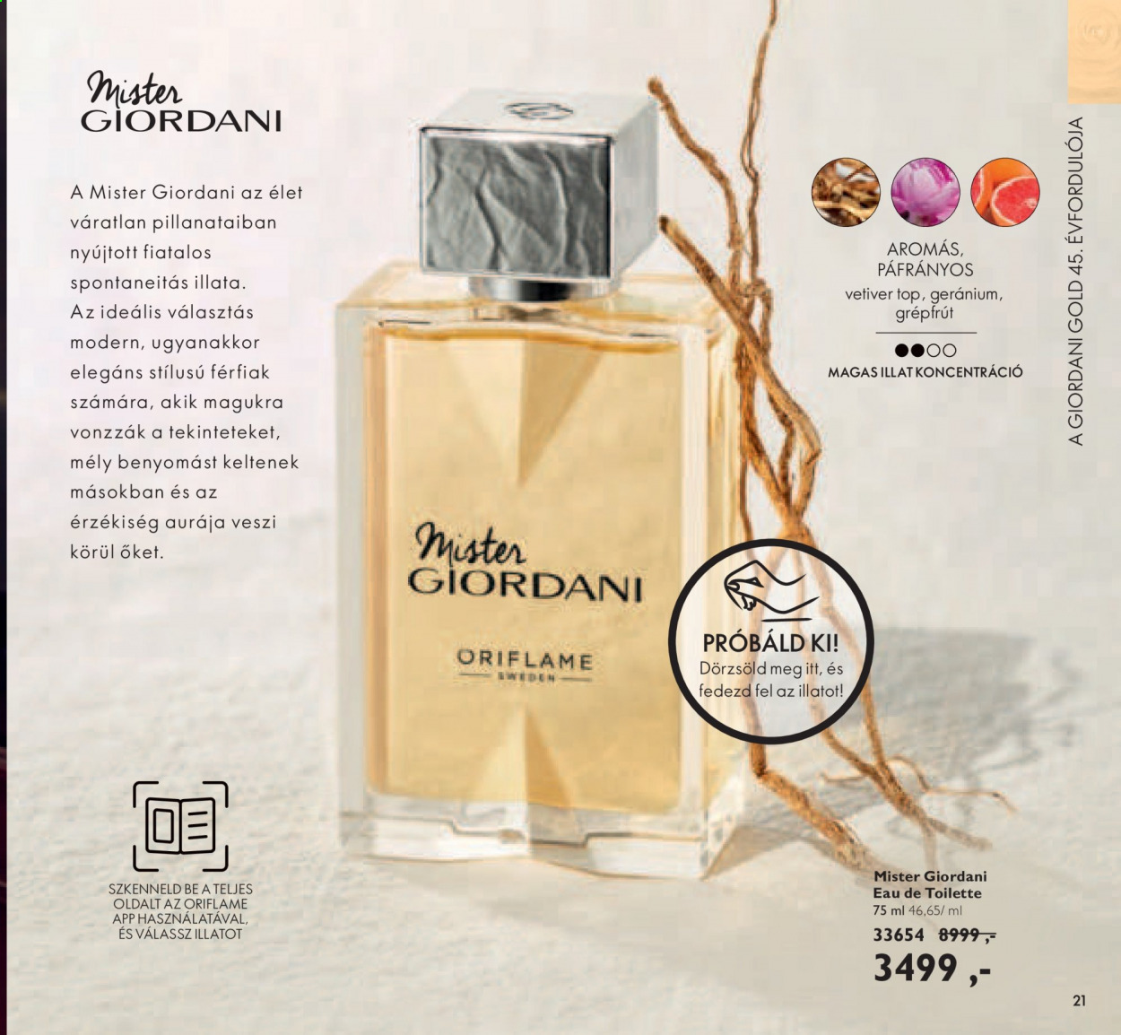 Oriflame akciós újságok - 2021.03.30 - 2021.04.19. Oldal 21