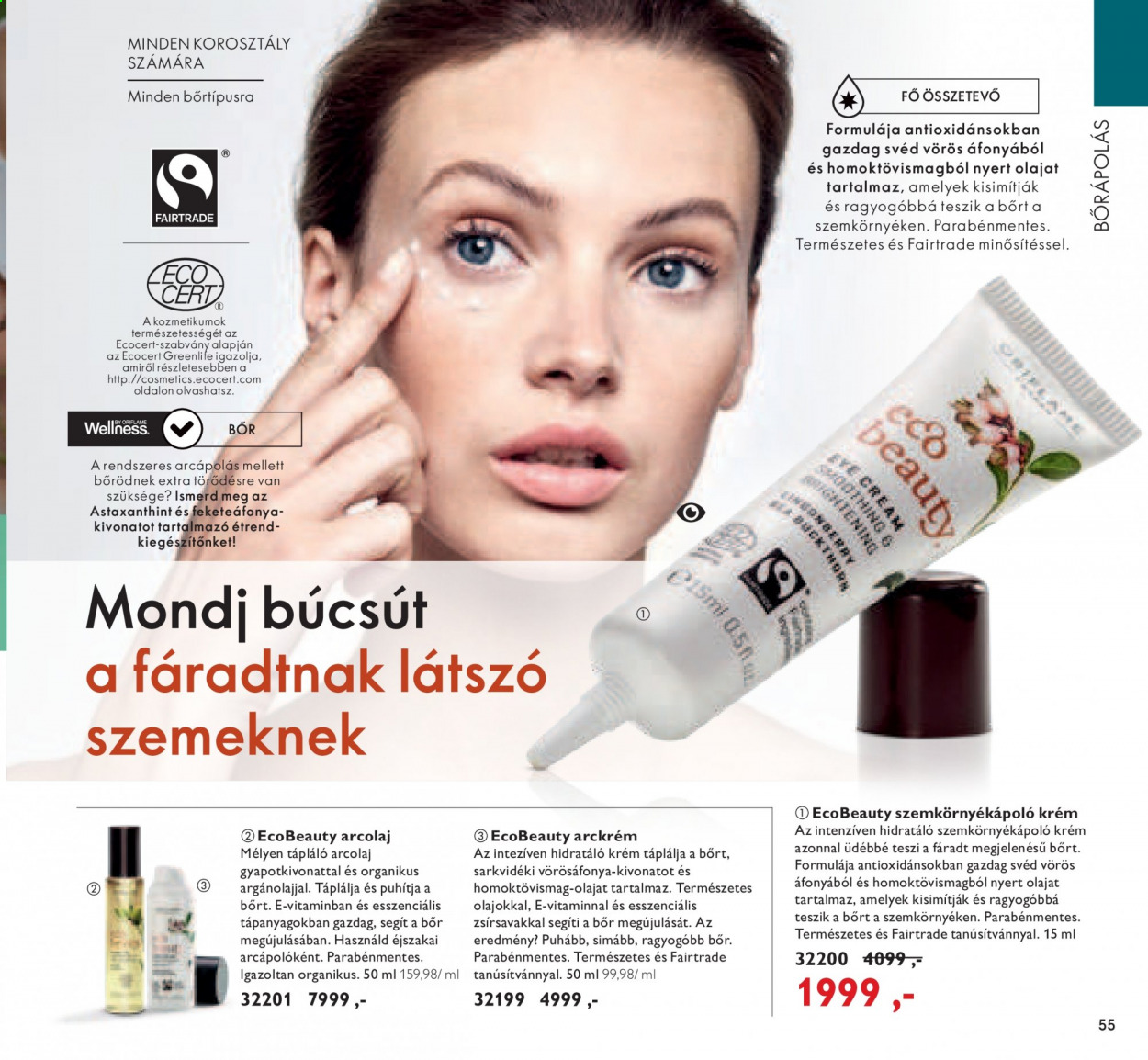 Oriflame akciós újságok - 2021.03.30 - 2021.04.19. Oldal 55