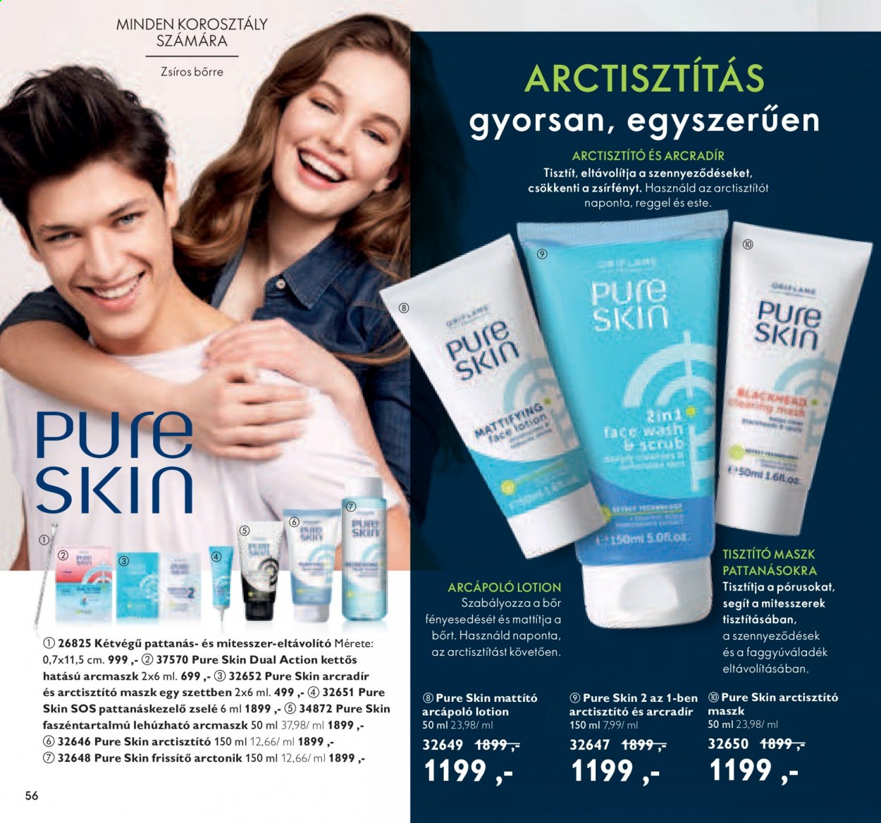 Oriflame akciós újságok - 2021.03.30 - 2021.04.19. Oldal 56