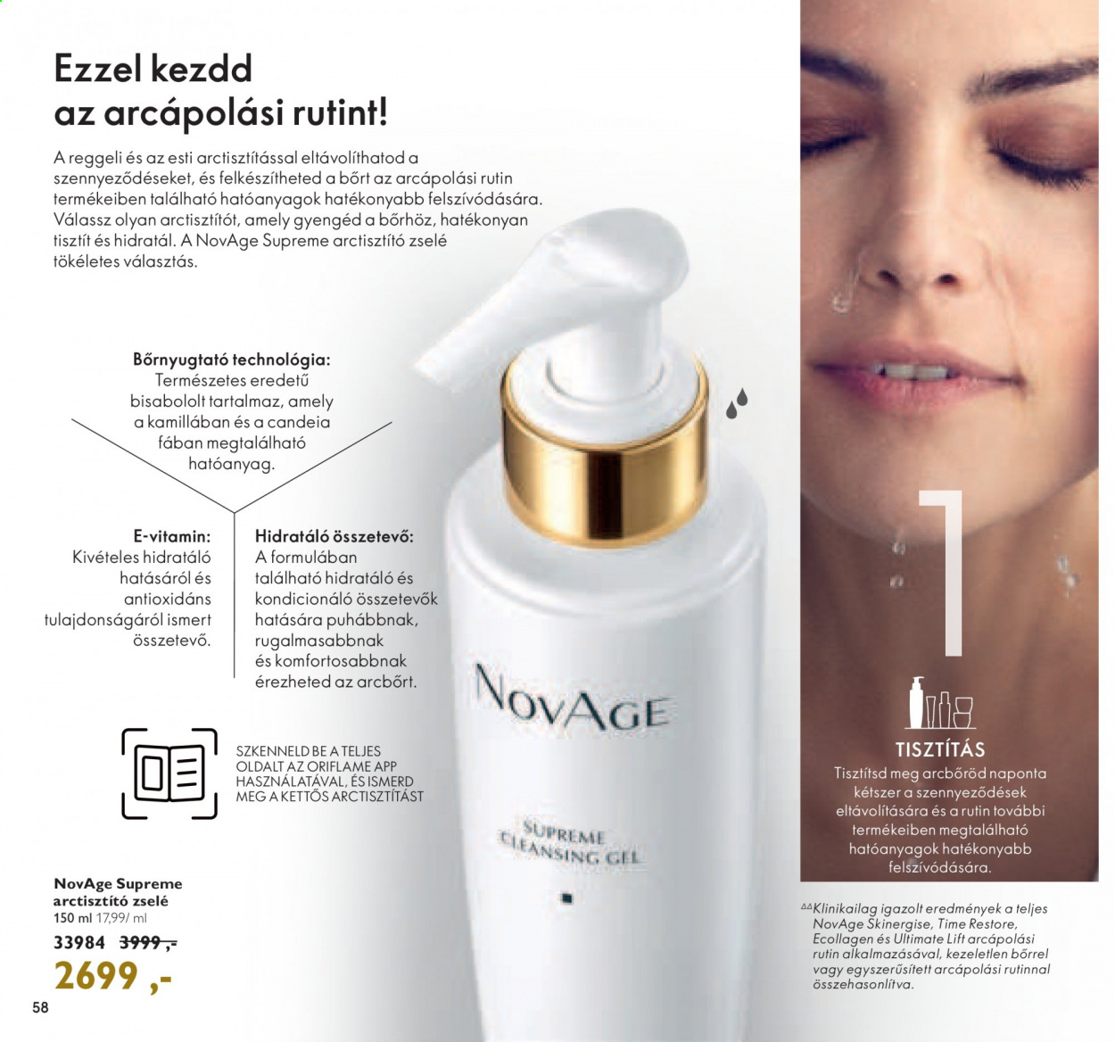 Oriflame akciós újságok - 2021.03.30 - 2021.04.19. Oldal 58