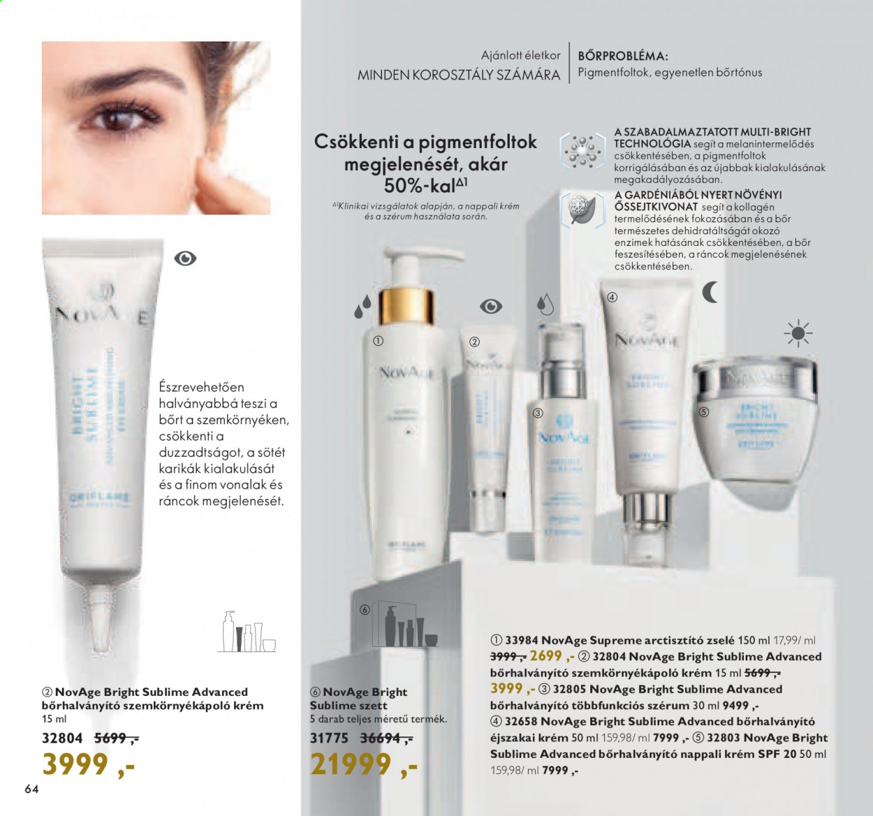 Oriflame akciós újságok - 2021.03.30 - 2021.04.19. Oldal 64