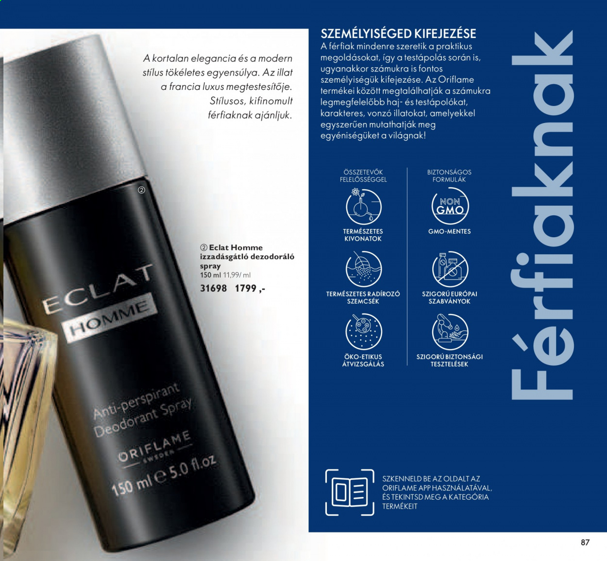Oriflame akciós újságok - 2021.03.30 - 2021.04.19. Oldal 87