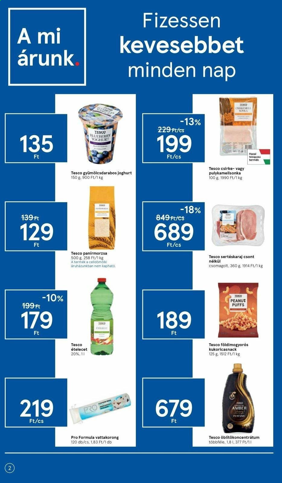 TESCO akciós újságok - 2021.04.06 - 2021.04.14. Oldal 2