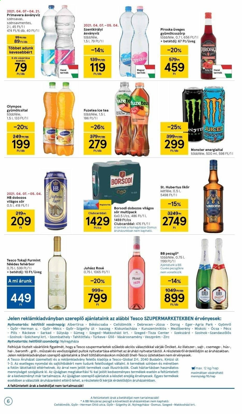 TESCO akciós újságok - 2021.04.06 - 2021.04.14. Oldal 6