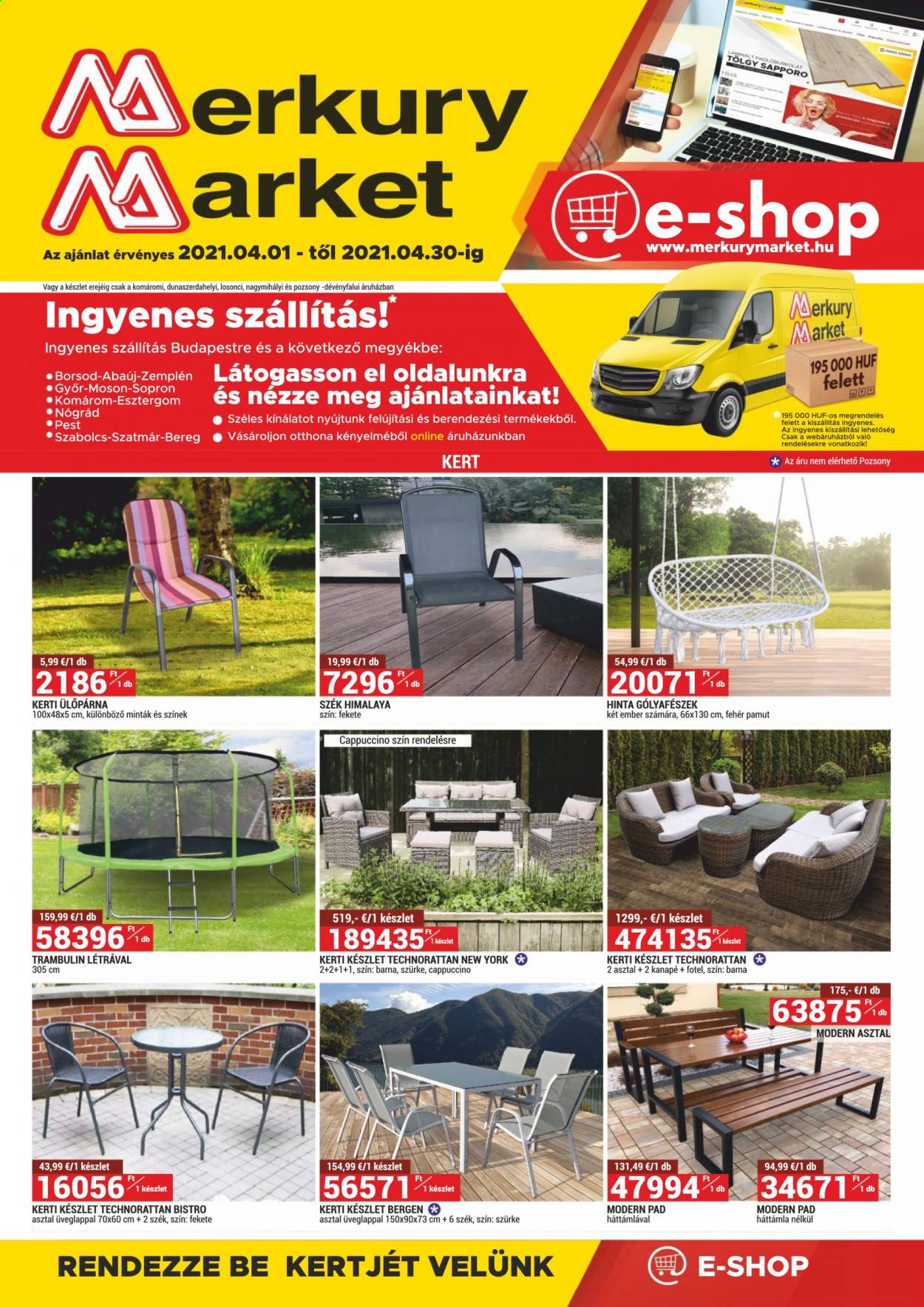 Merkury Market akciós újságok - 2021.04.01 - 2021.04.30. Oldal 1
