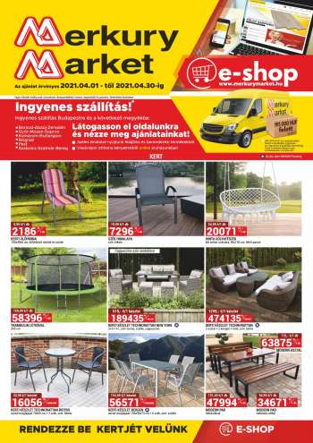 Újság Merkury Market - 2021.04.01 - 2021.04.30.